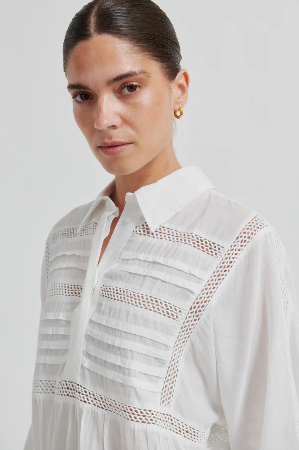Martha Blouse in White