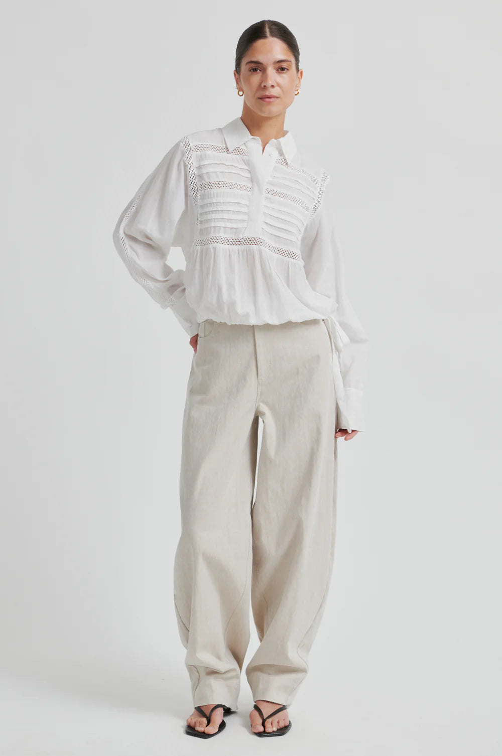 Martha Blouse in White