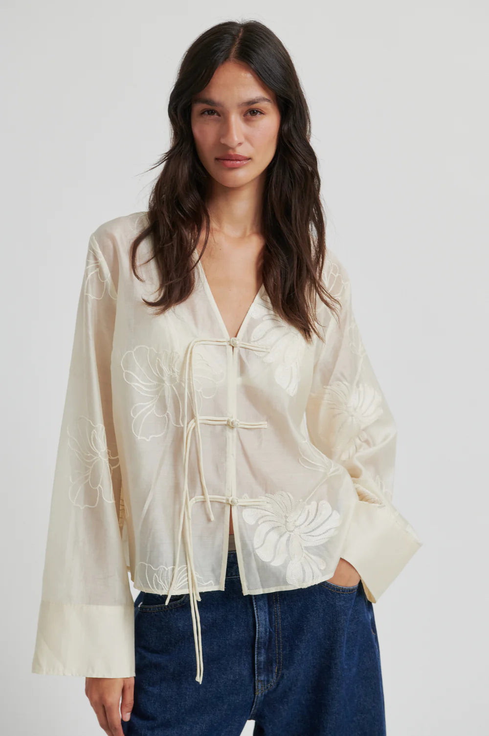 Vira Shirt in Soft Beige