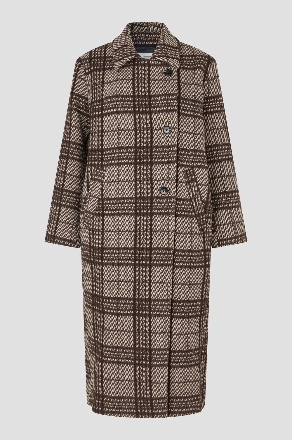 Loire Coat in Demitasse