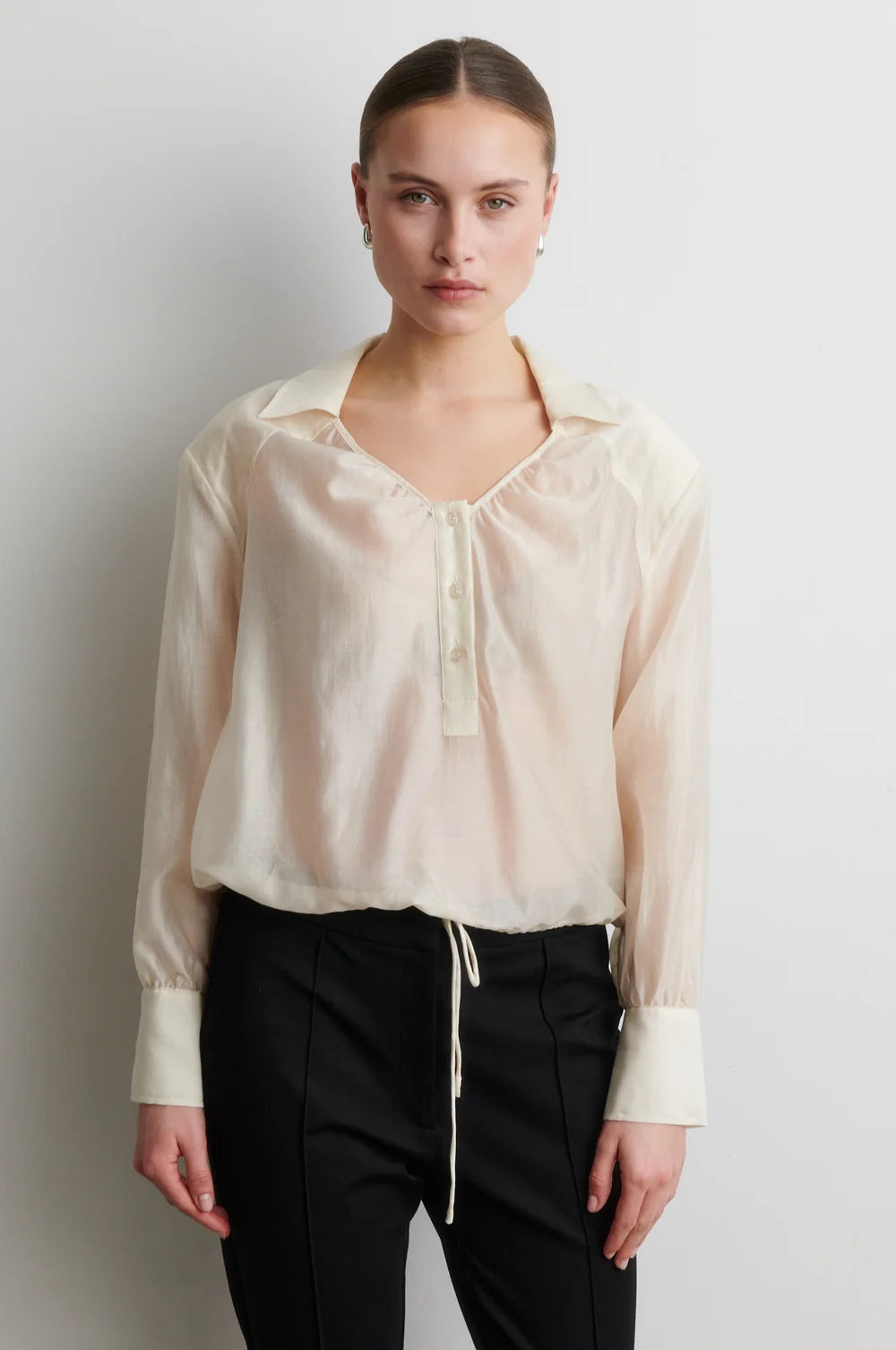 Werna Blouse in Egret
