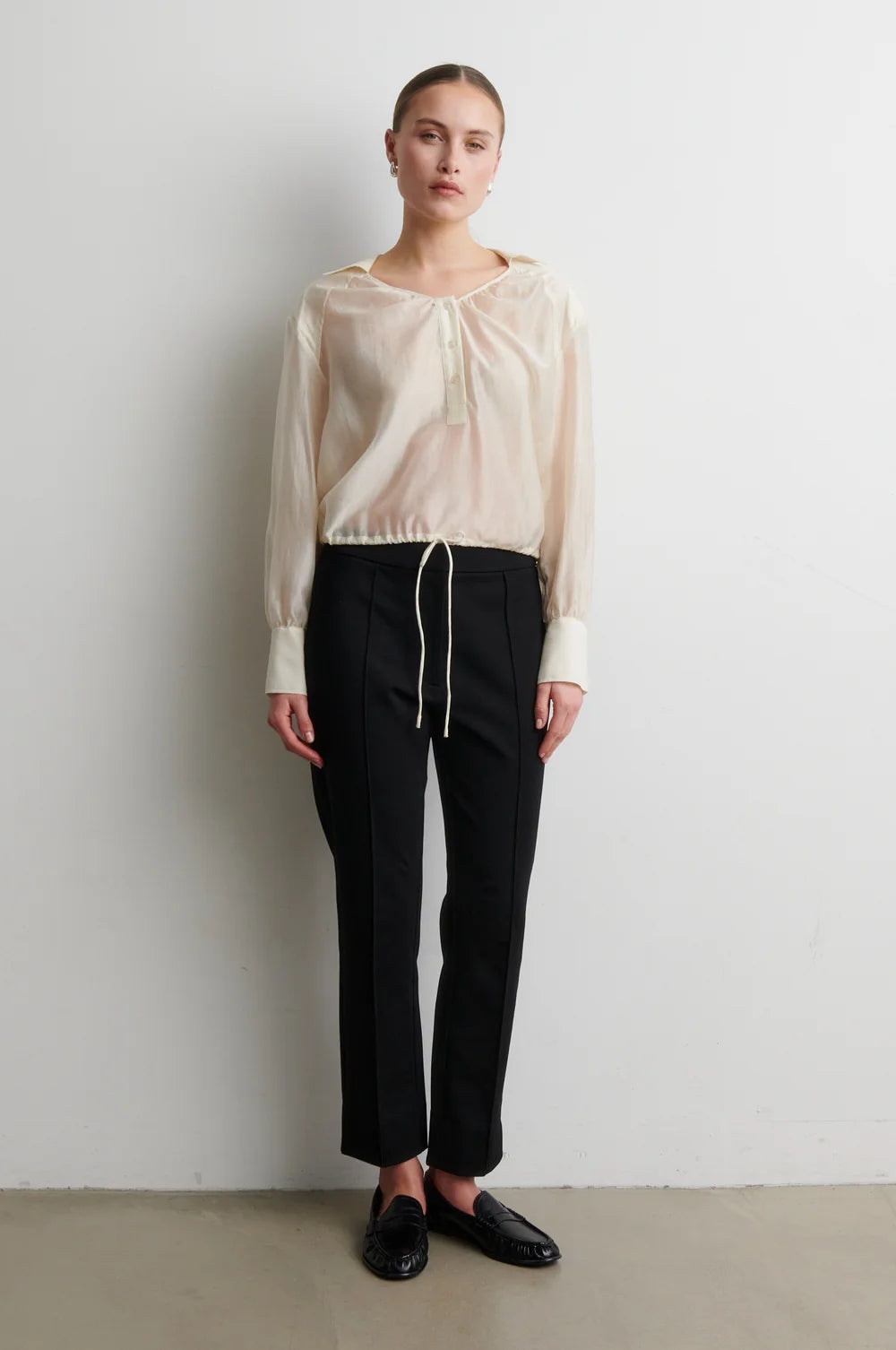 Werna Blouse in Egret
