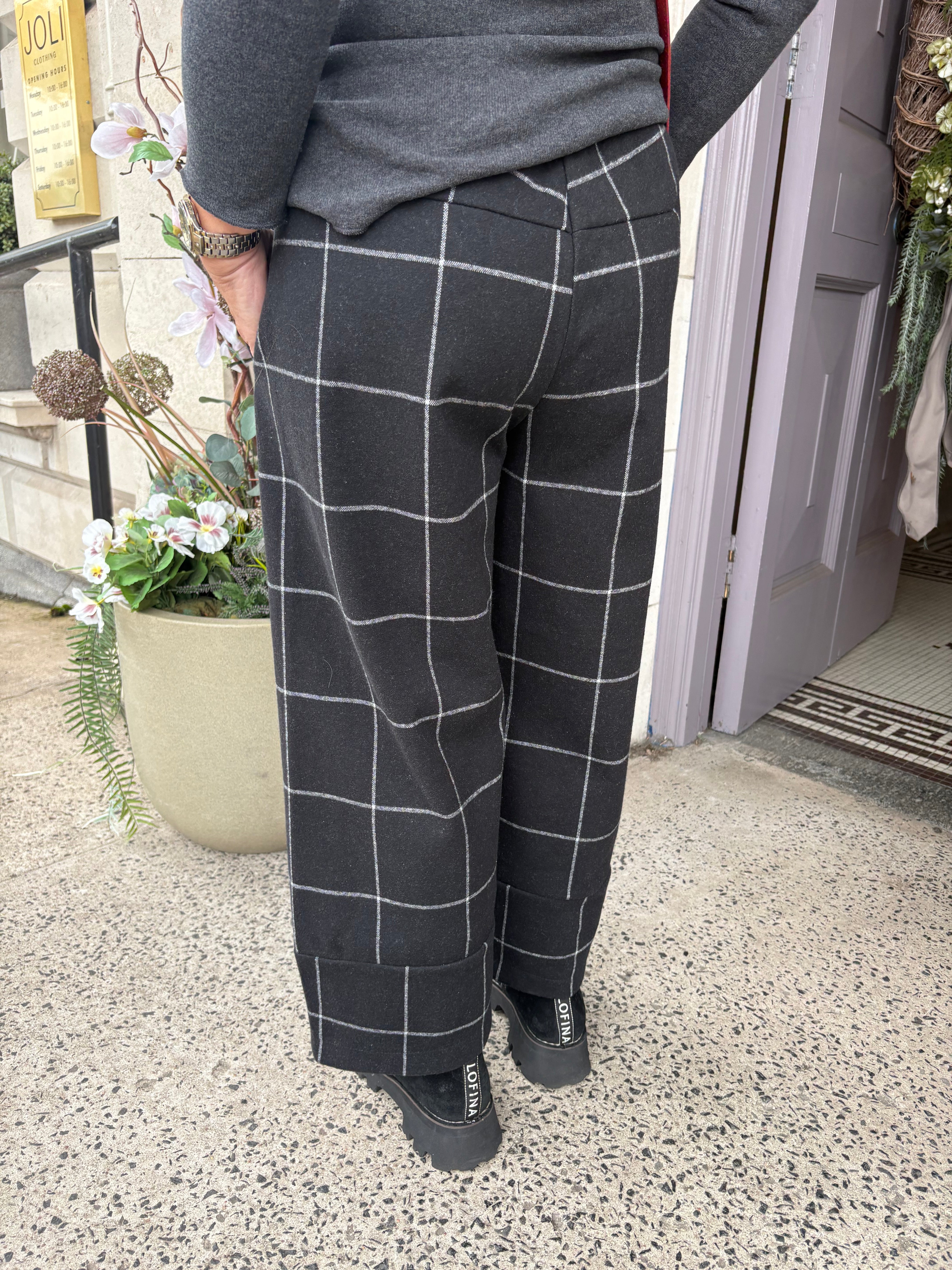 Trousers in Brush Check