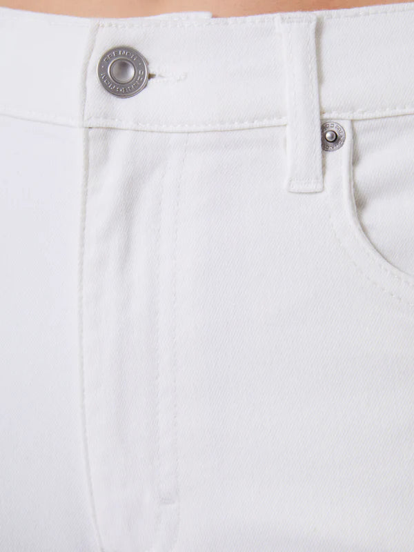 High Rise Stretch Skinny Jeans in White