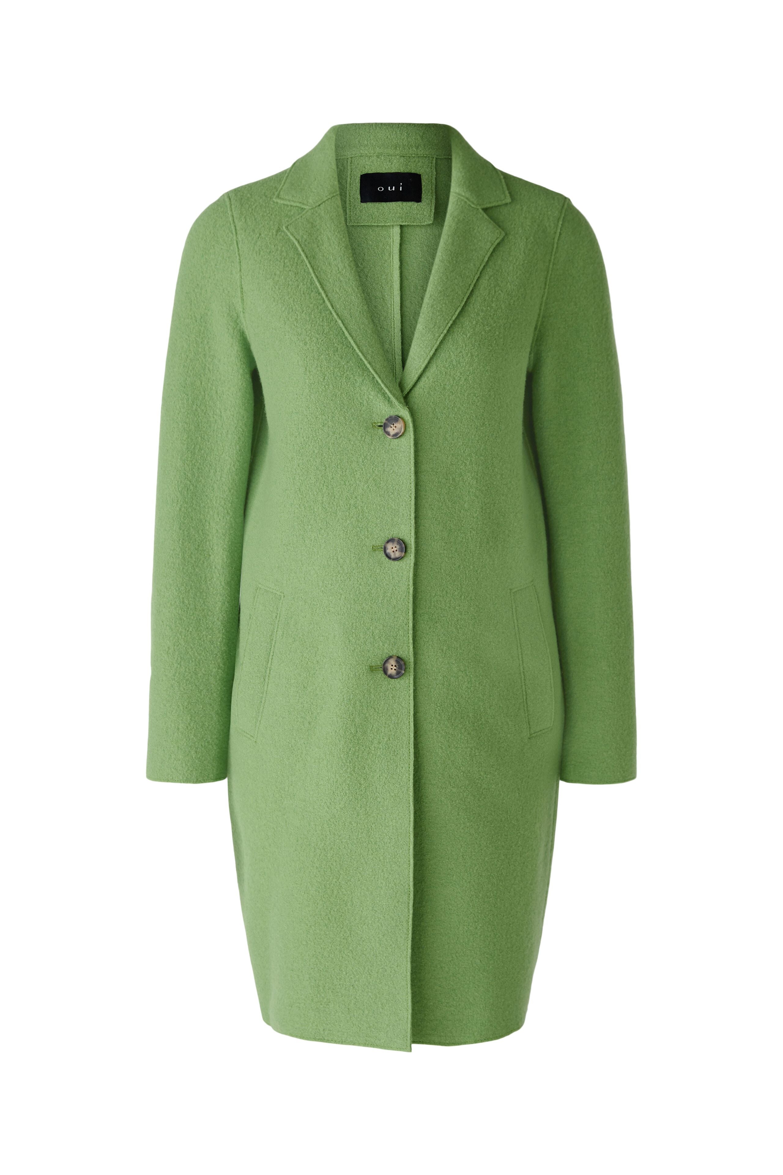 Mayson Coat in Pea Green