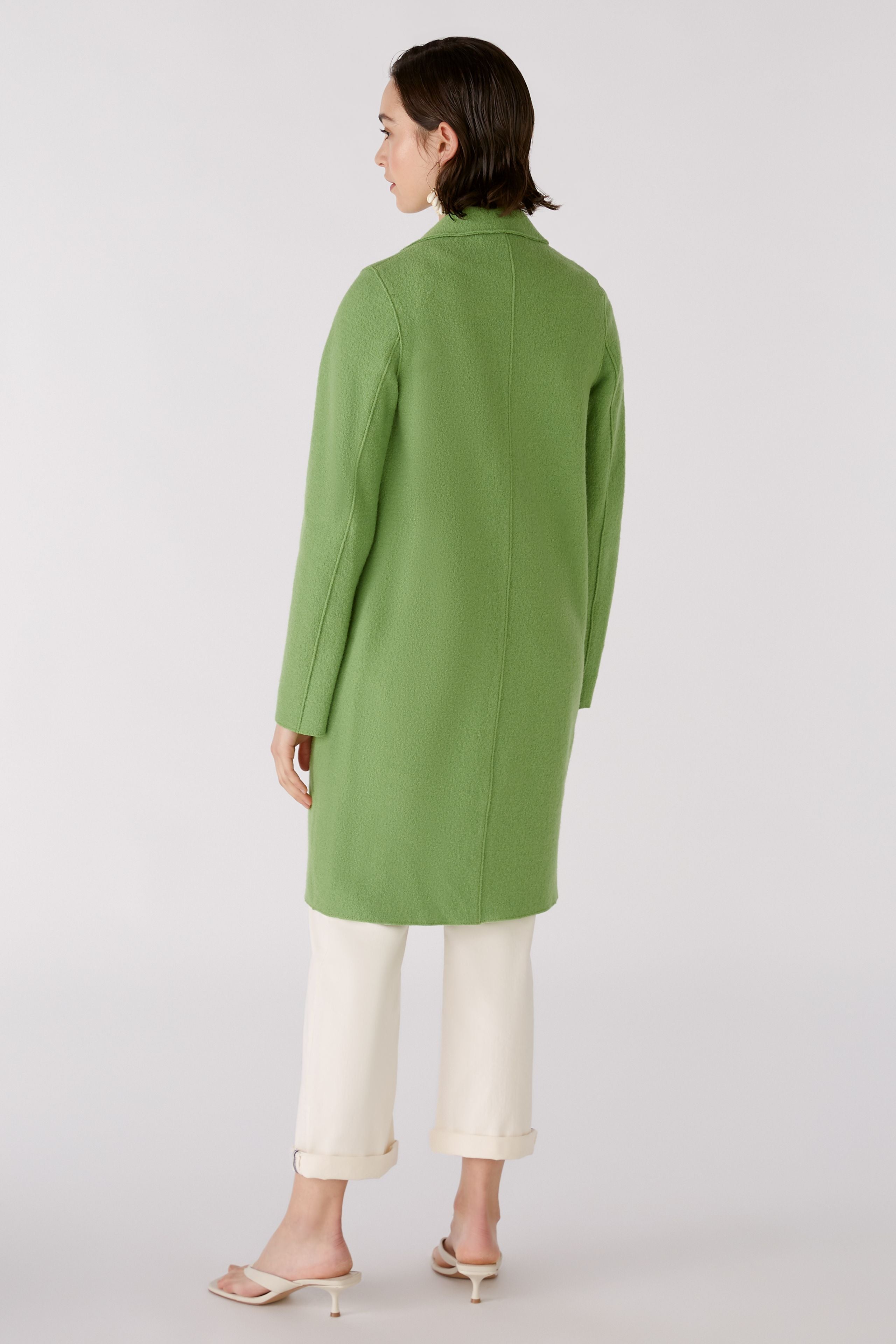 Mayson Coat in Pea Green