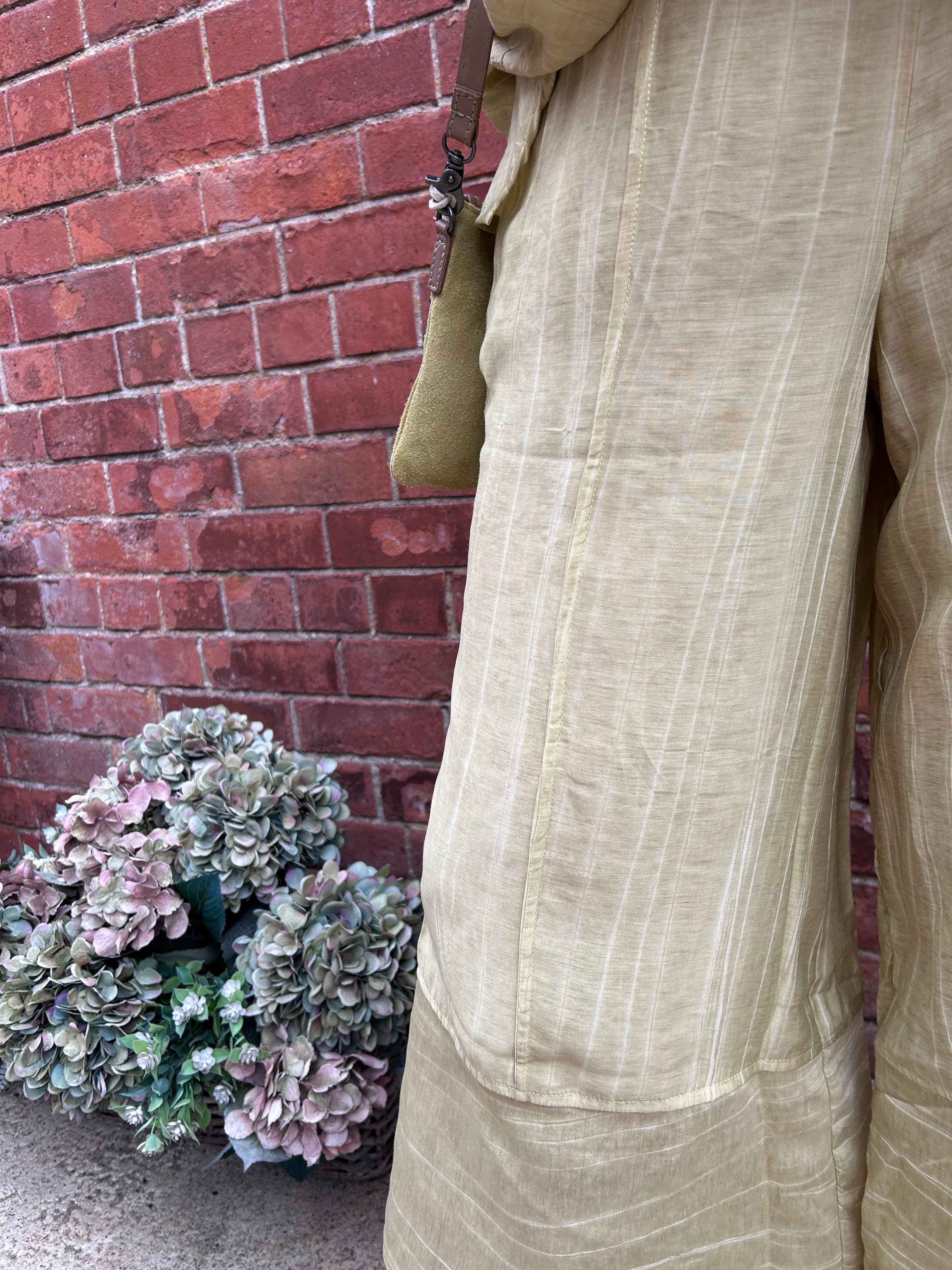 Trousers in Lemon