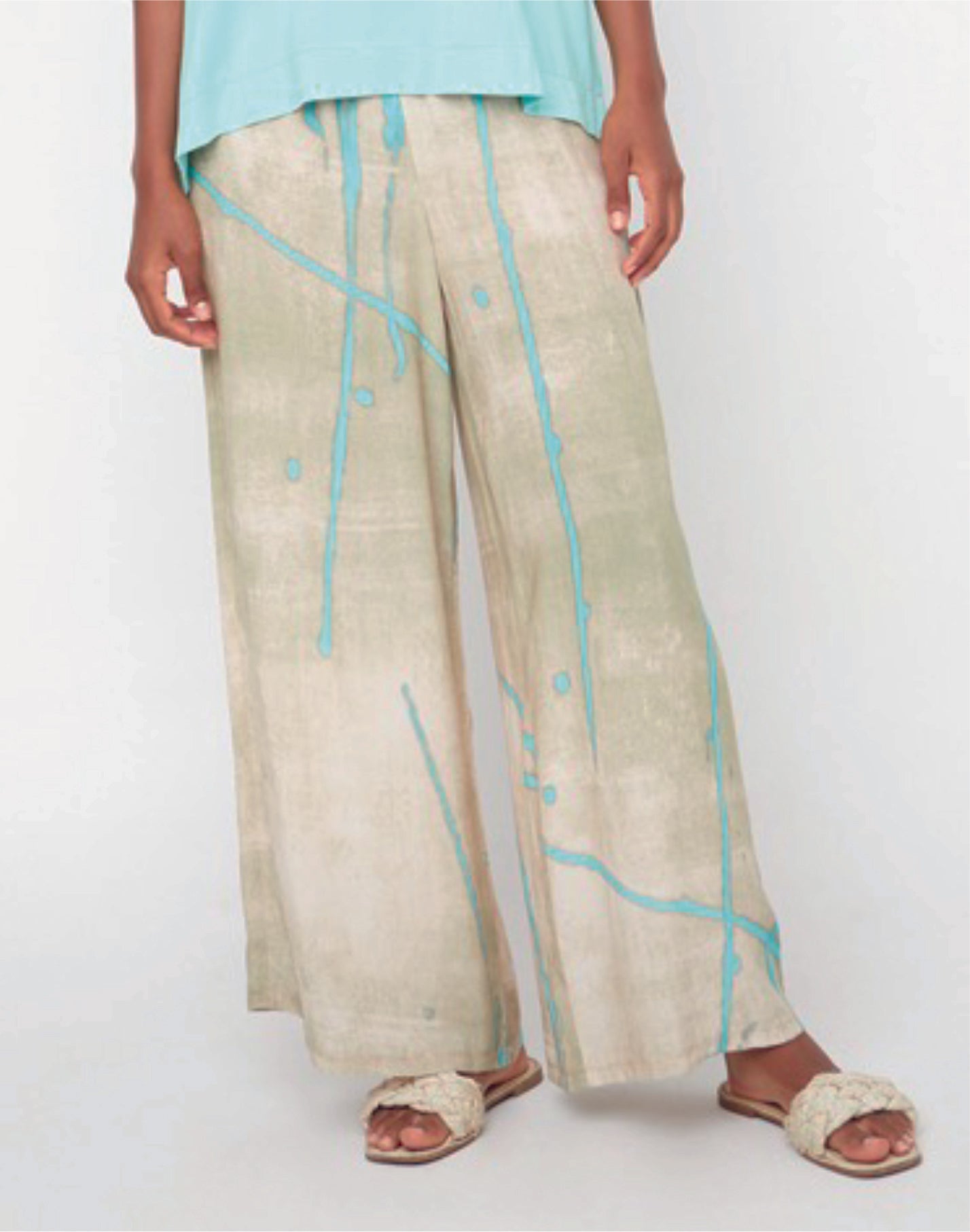 All Over Print Trousers in Dune