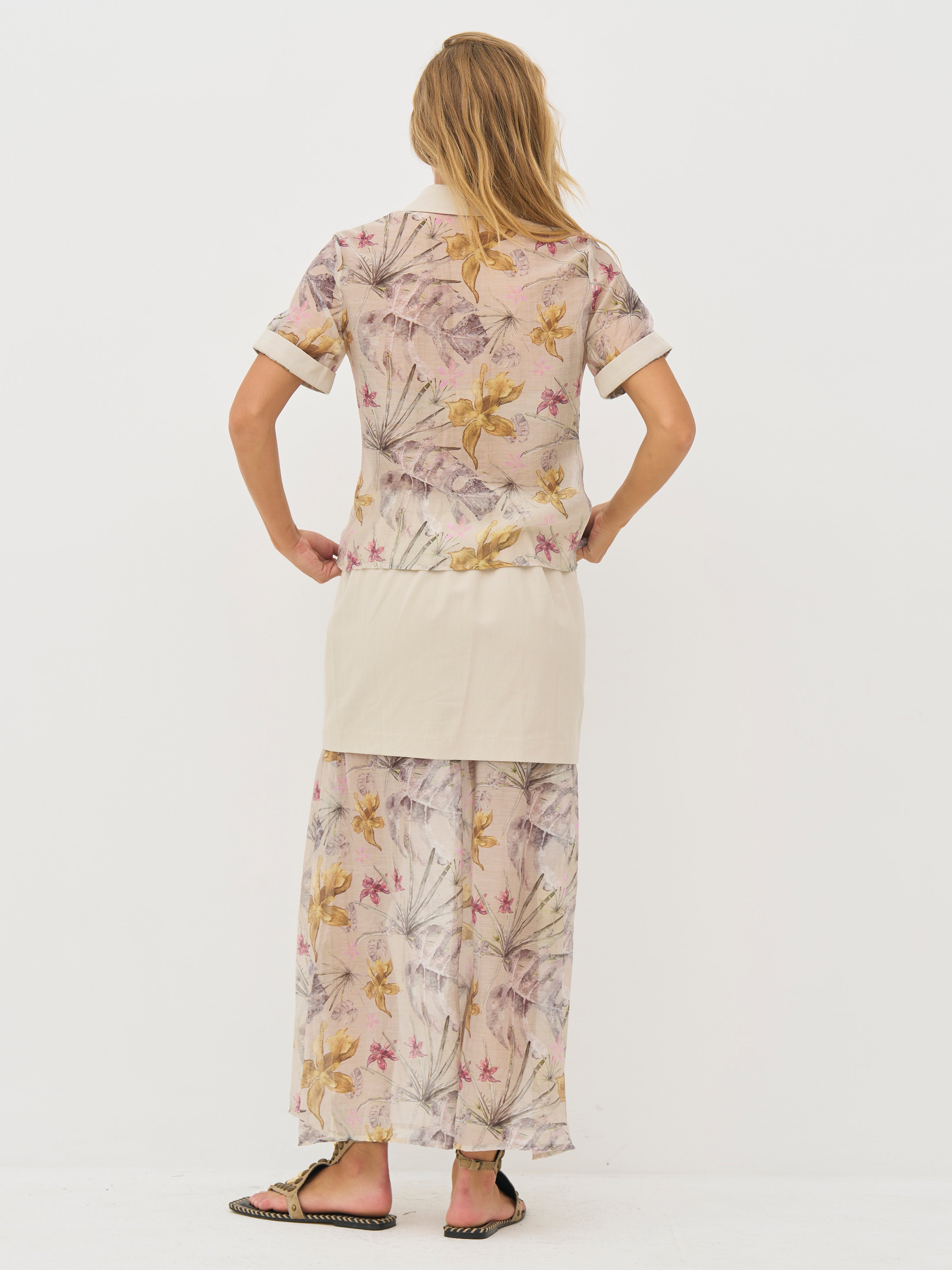 Drea Skirt in Bone mix