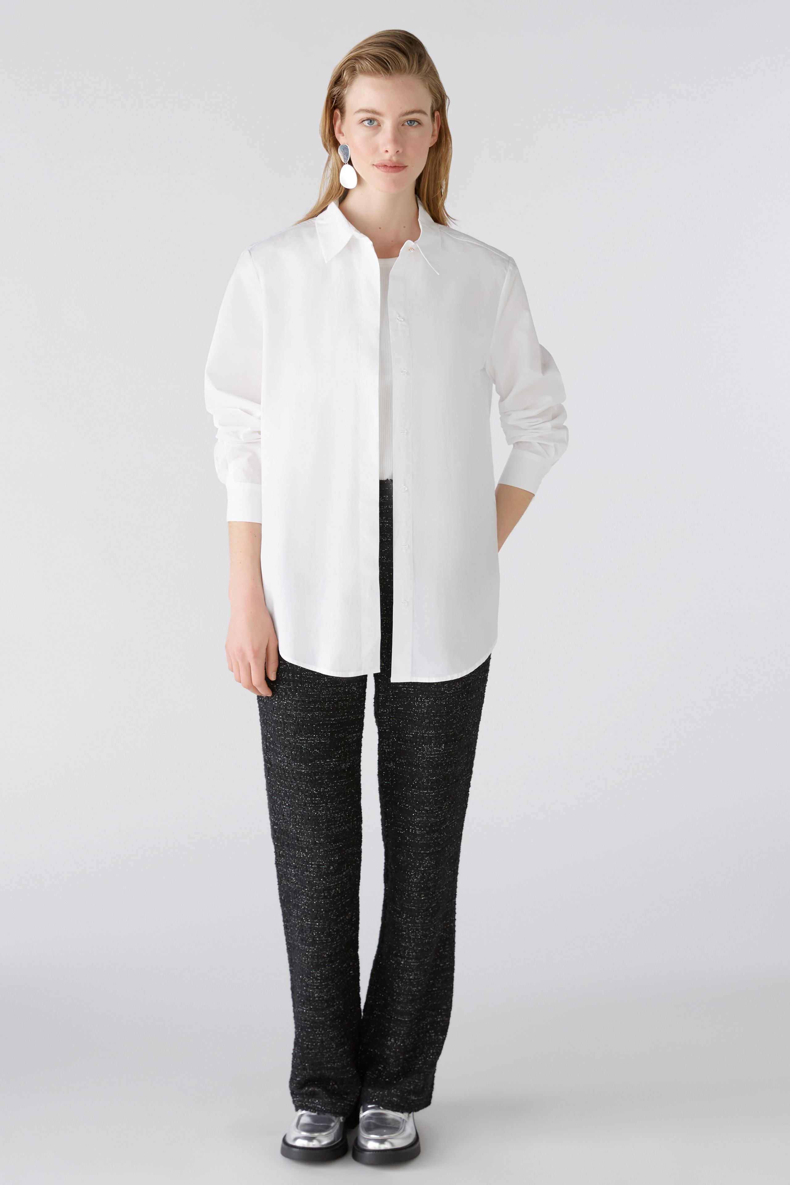 Shirt Blouse in Optic White