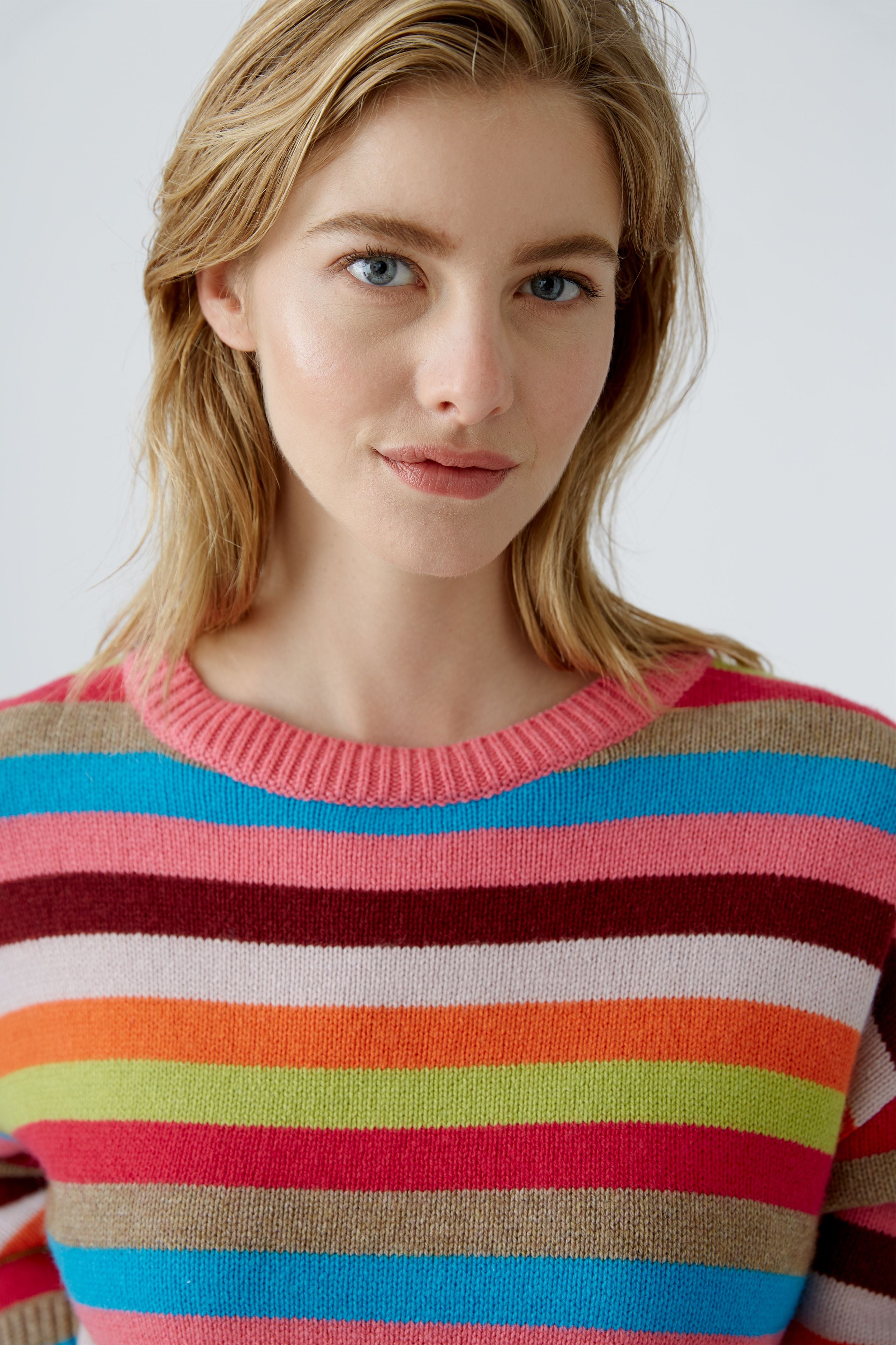 Jumper in Red/Blue