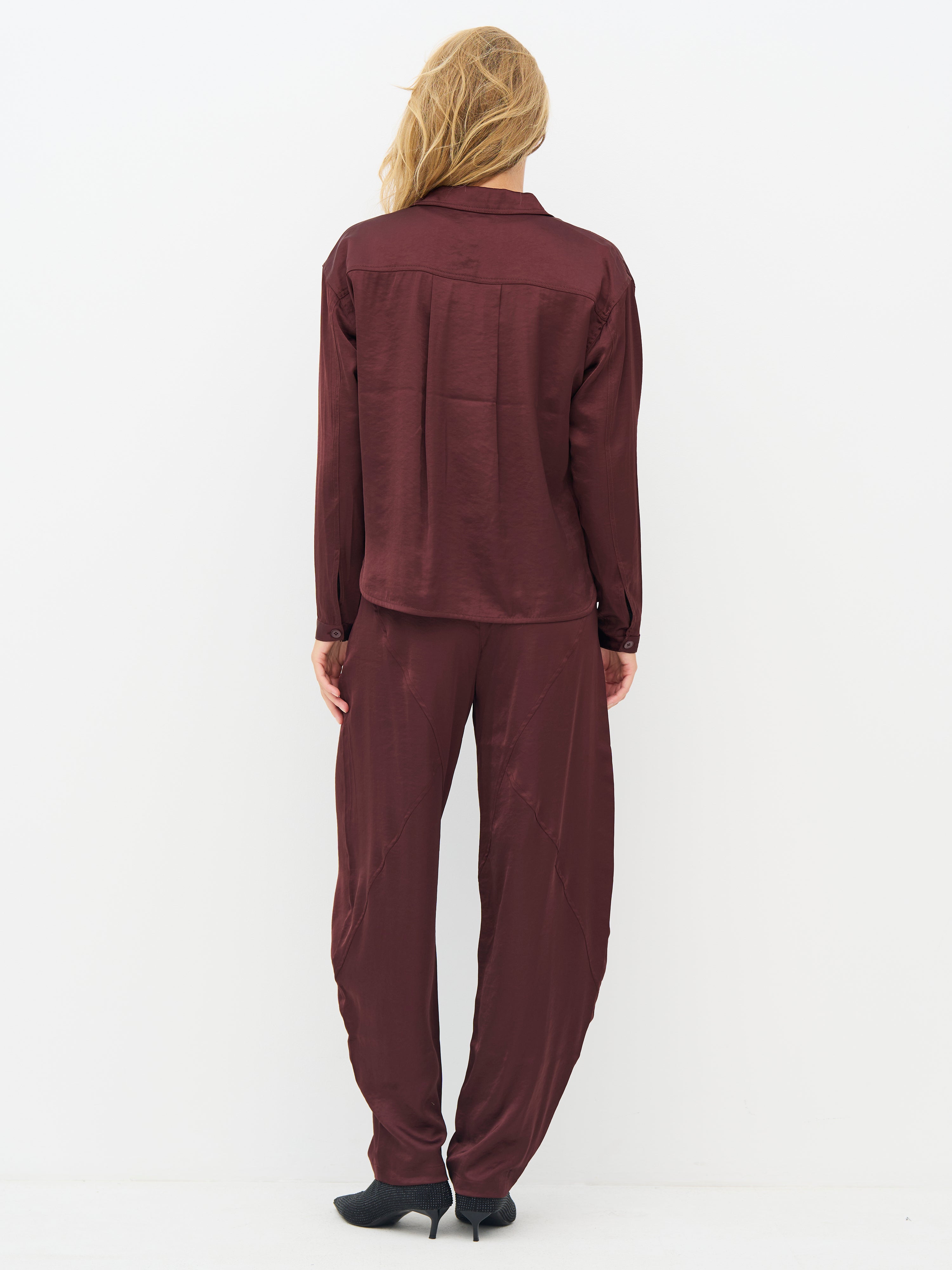 Emory Shirt in Burgundy