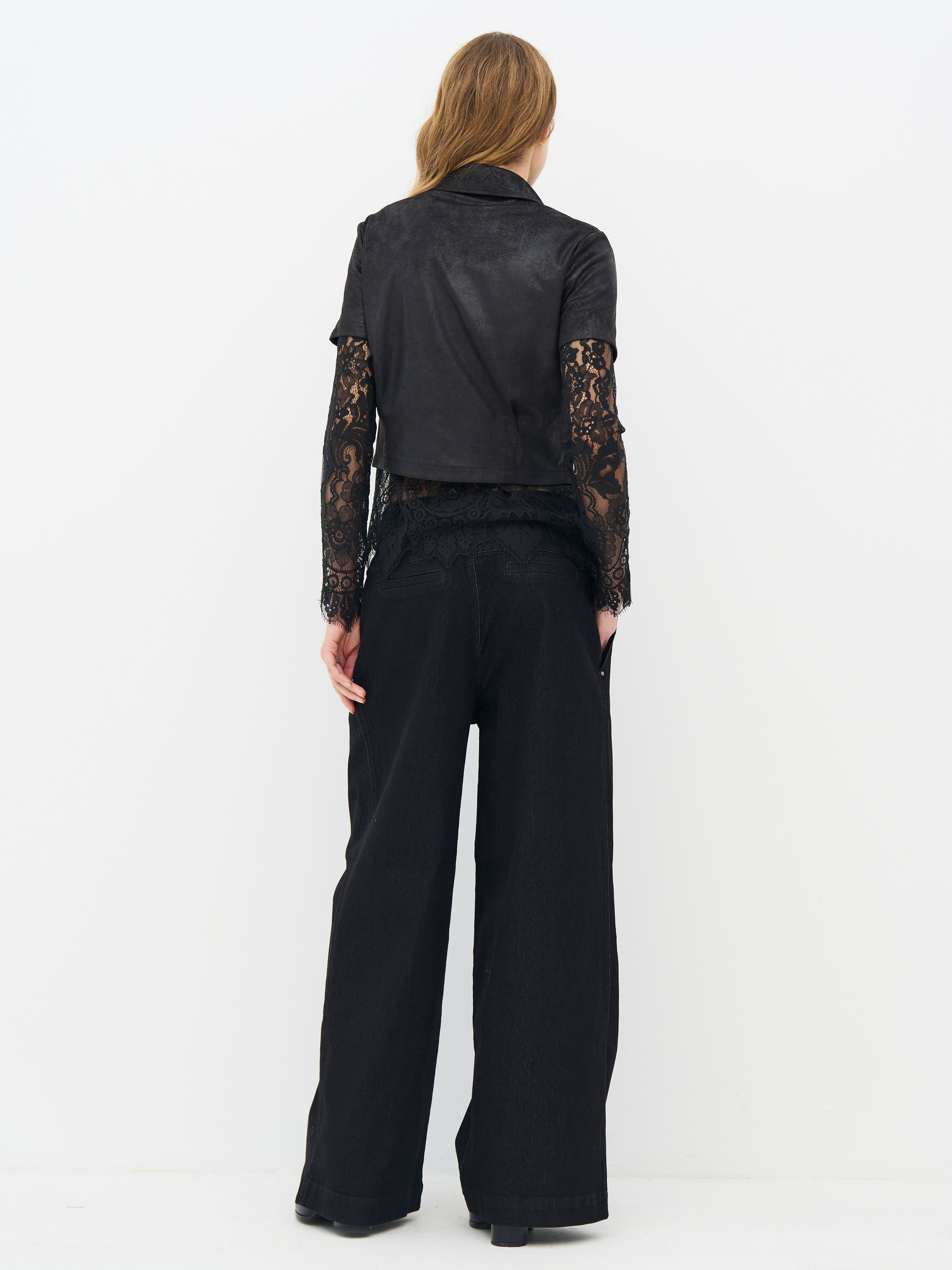 Erica Trousers in Burgundy mix