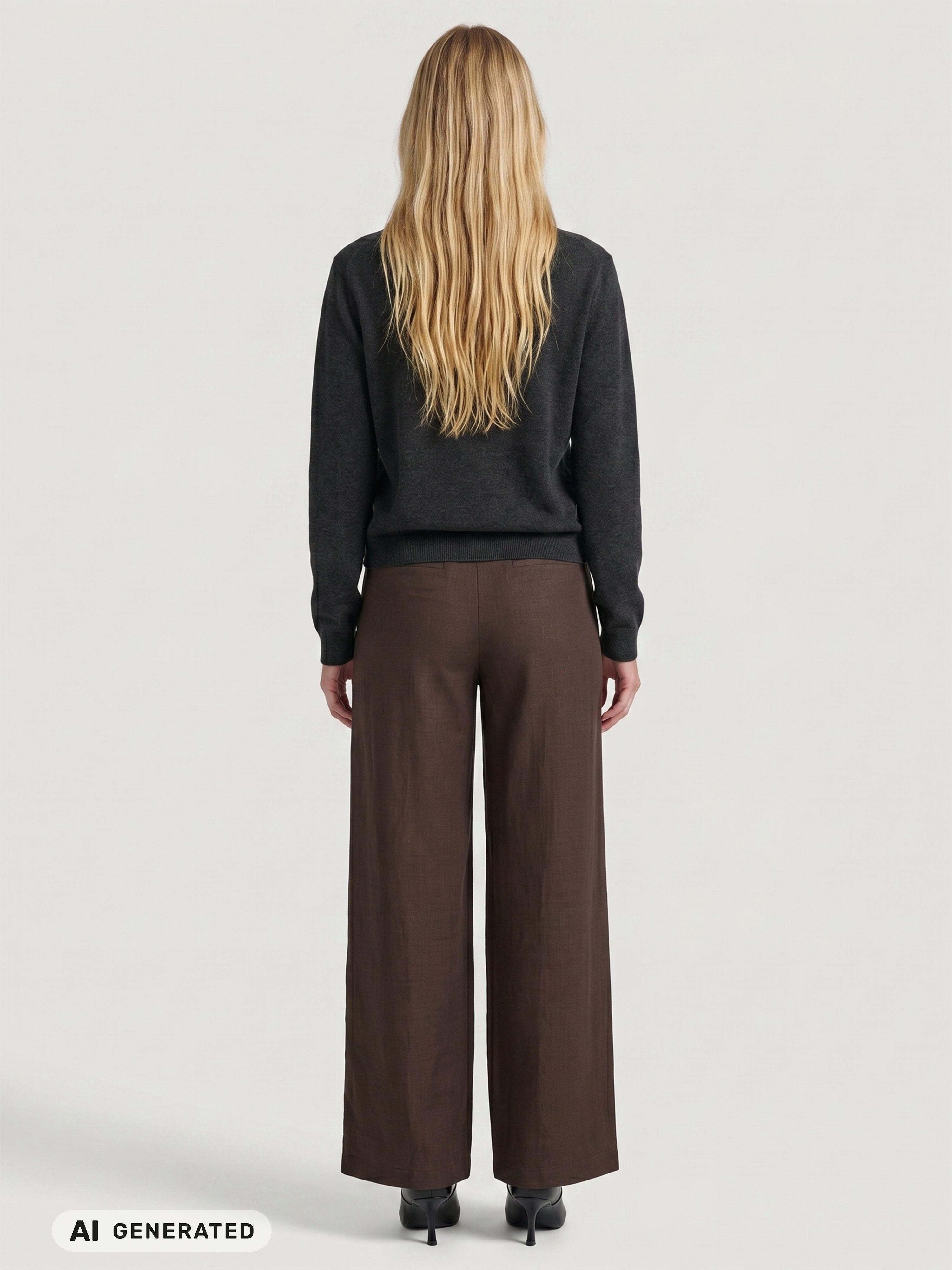 Erinora Trousers in Brown