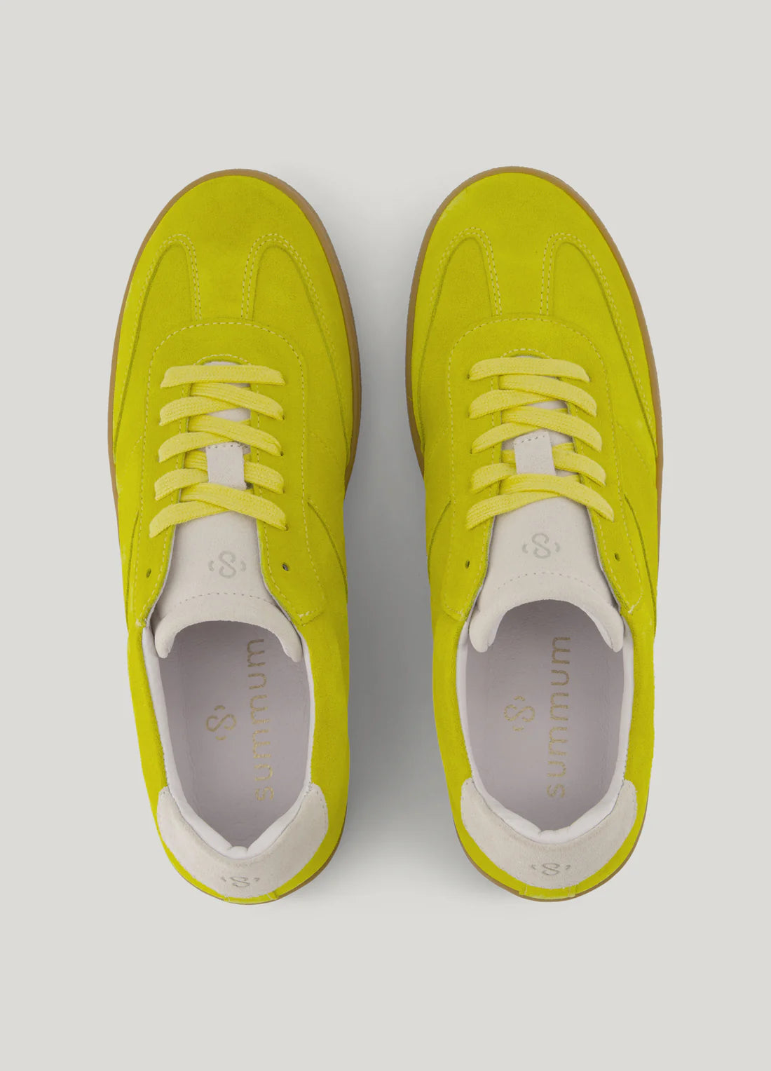 Suede Sneaker in Mimosa Yellow