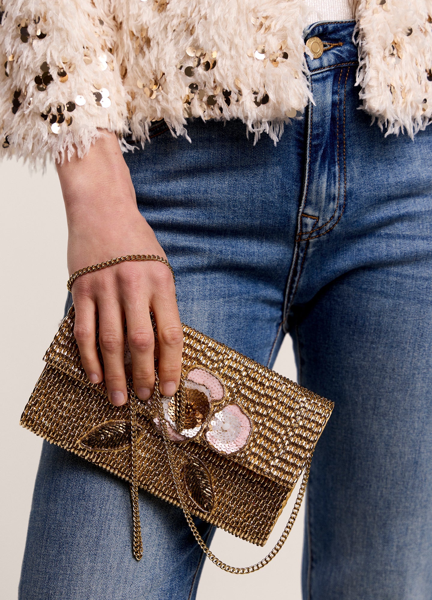 Party Clutch in Cava