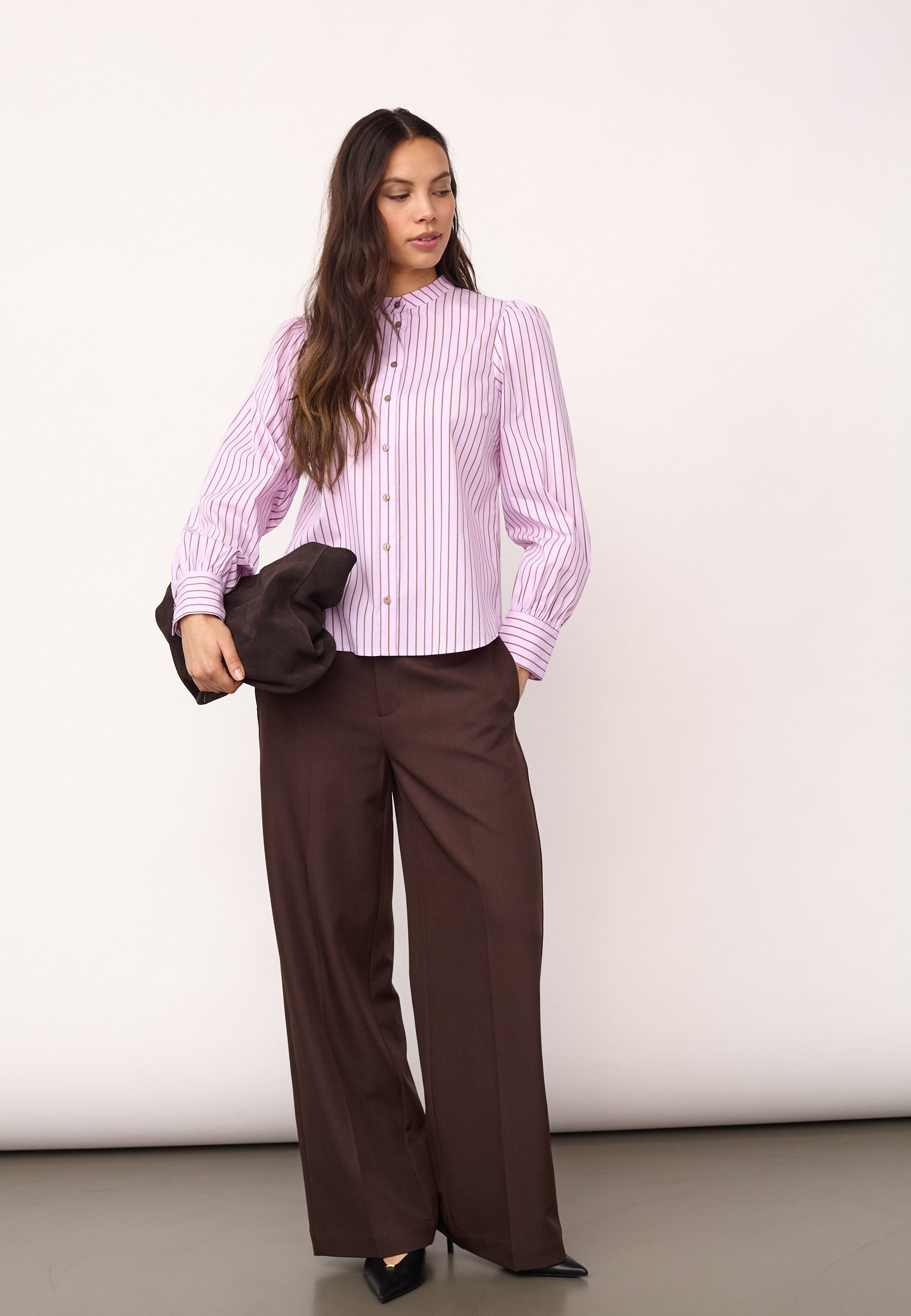 SigridCC Stripe Shirt in Rosebloom