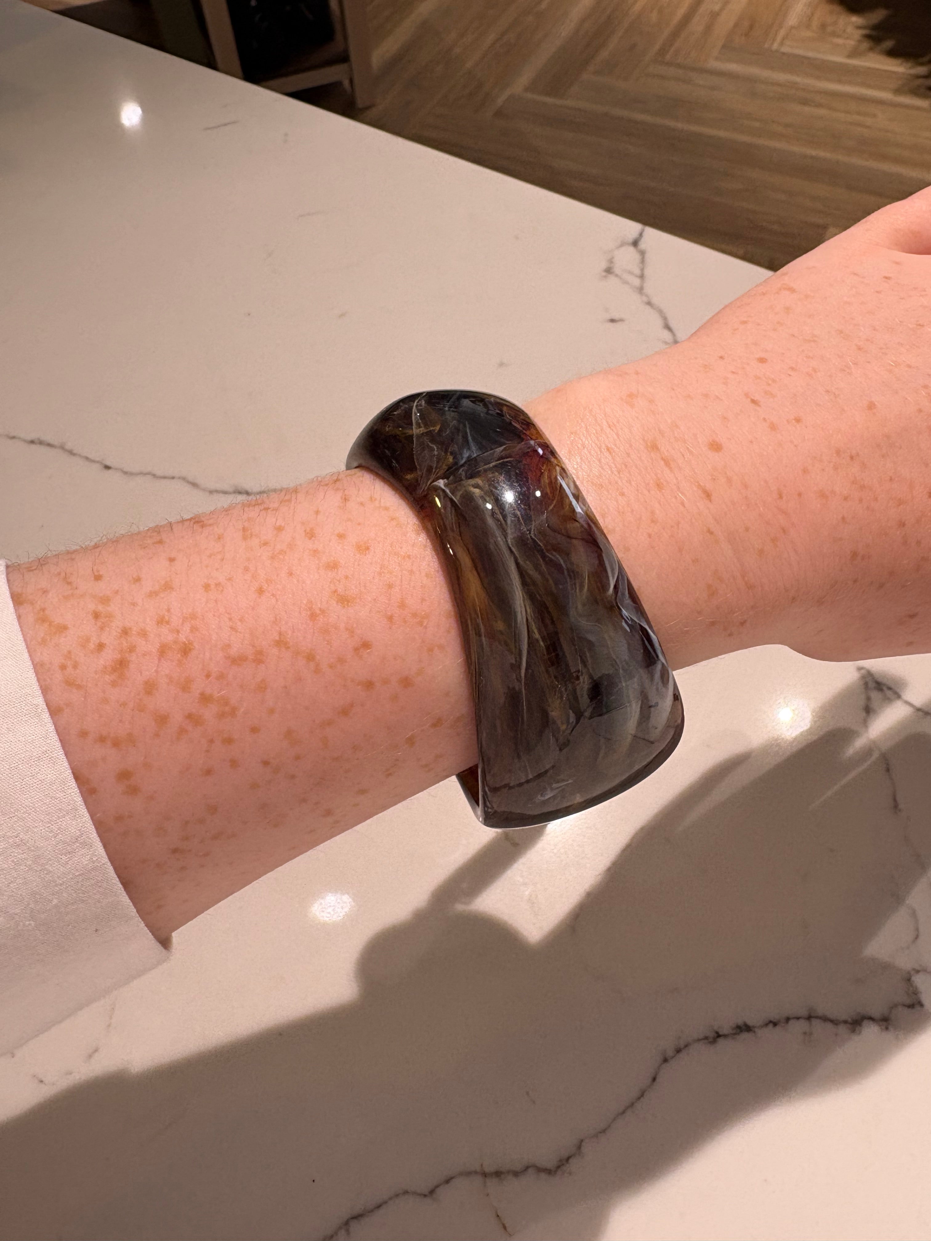Oak Resin Bangle