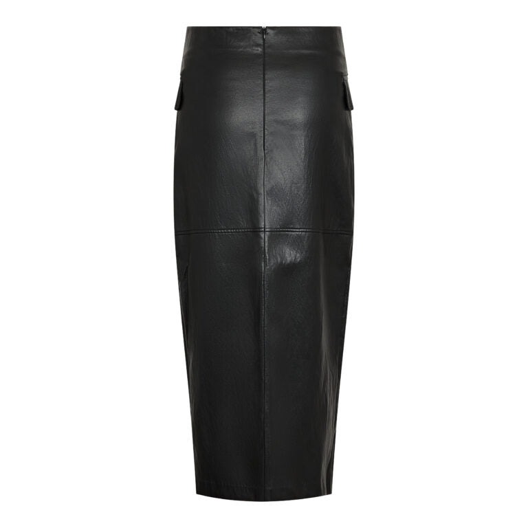 Gittcc Asymmetric Skirt in Black