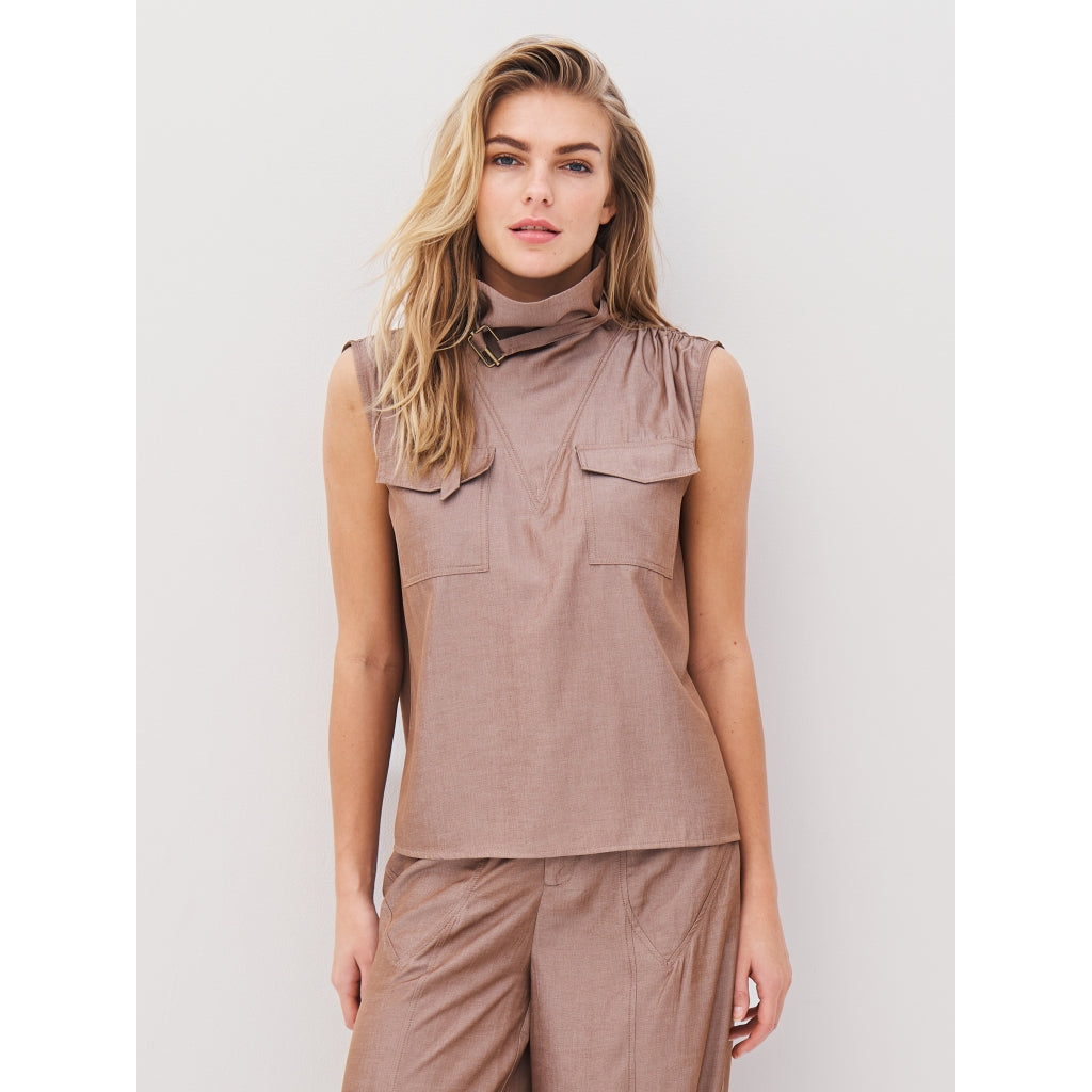 Avalon Top in Camel