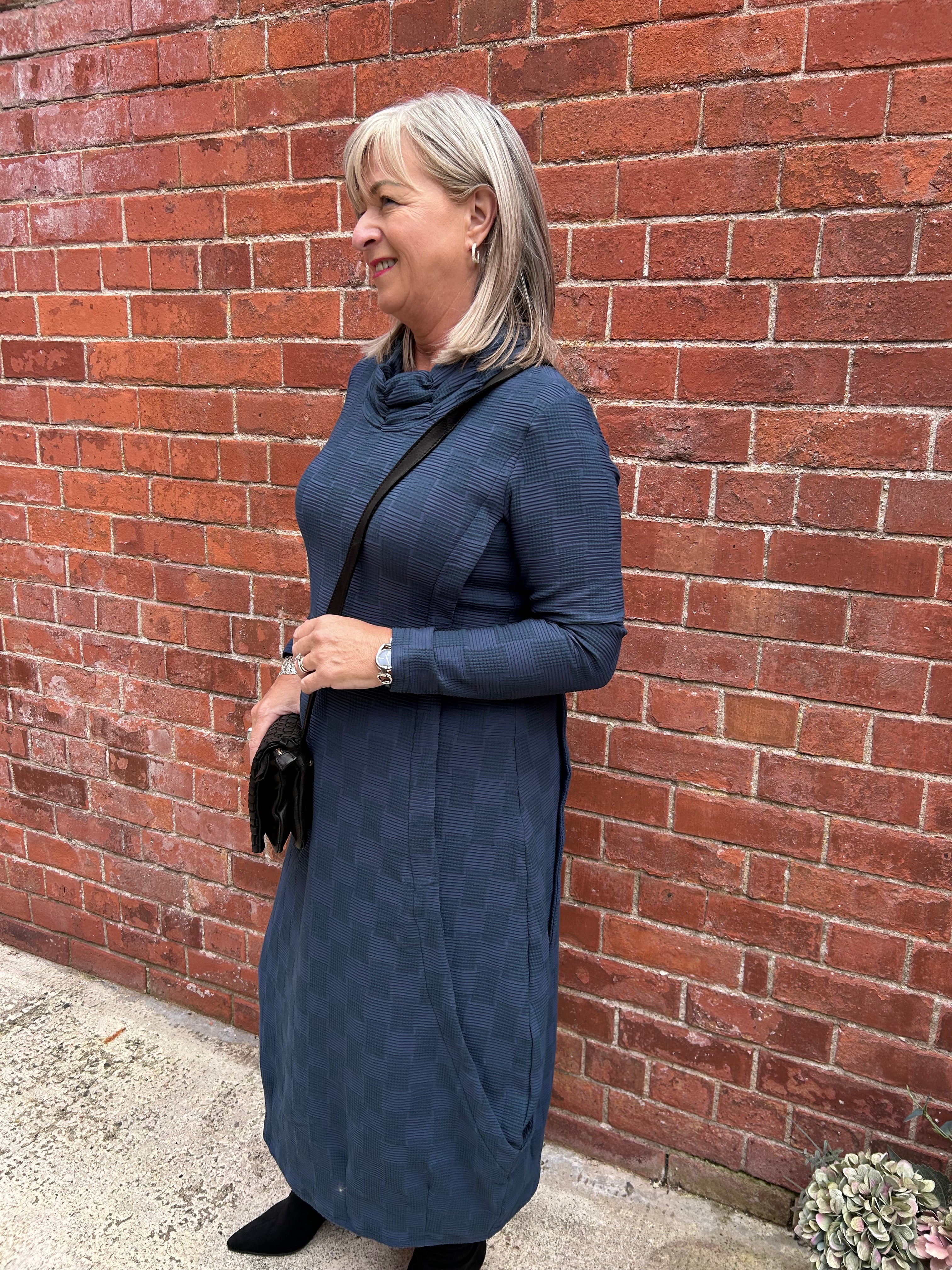 Bubble Dress in Blue