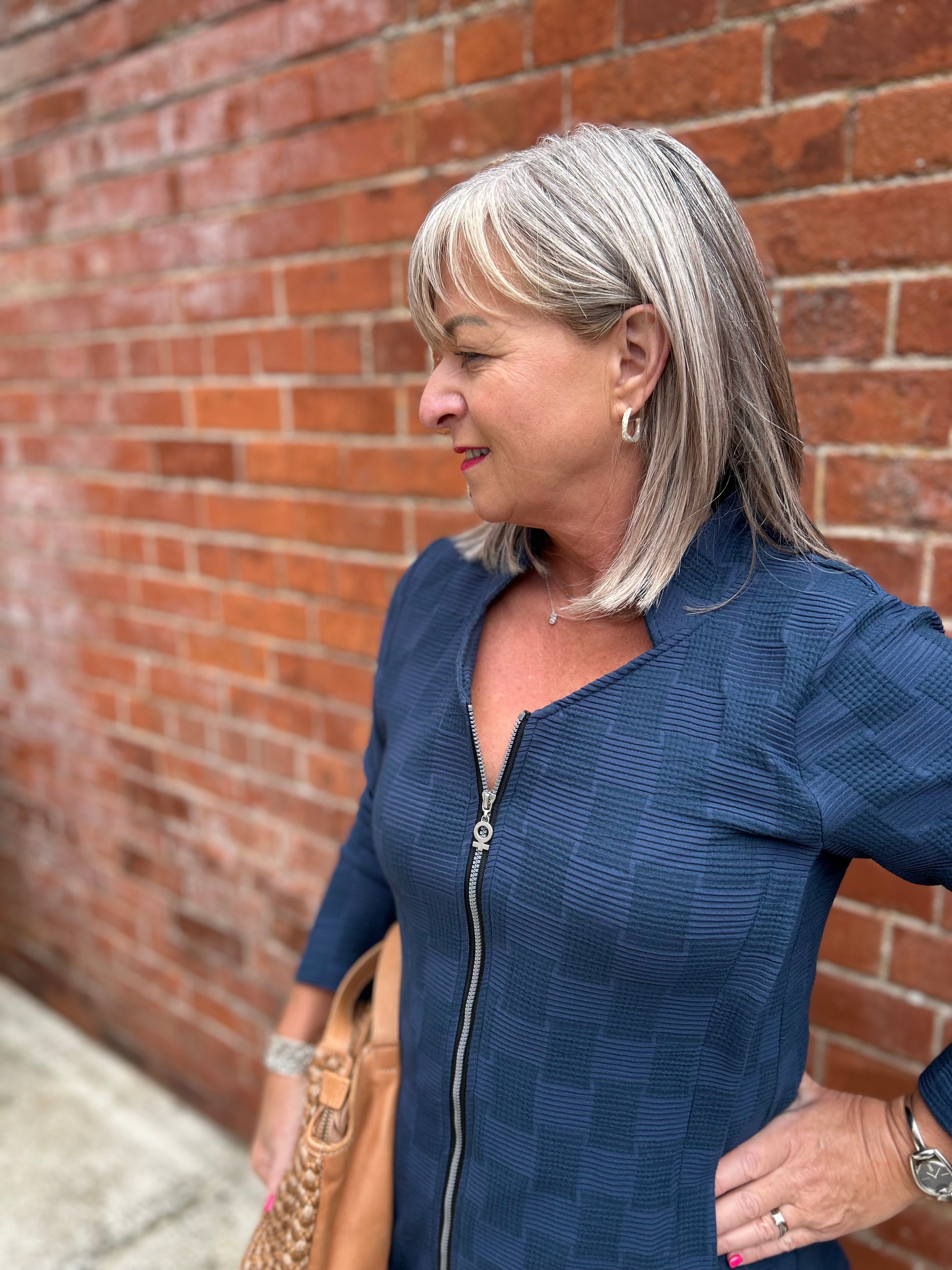 Bubble Jacket in Blue
