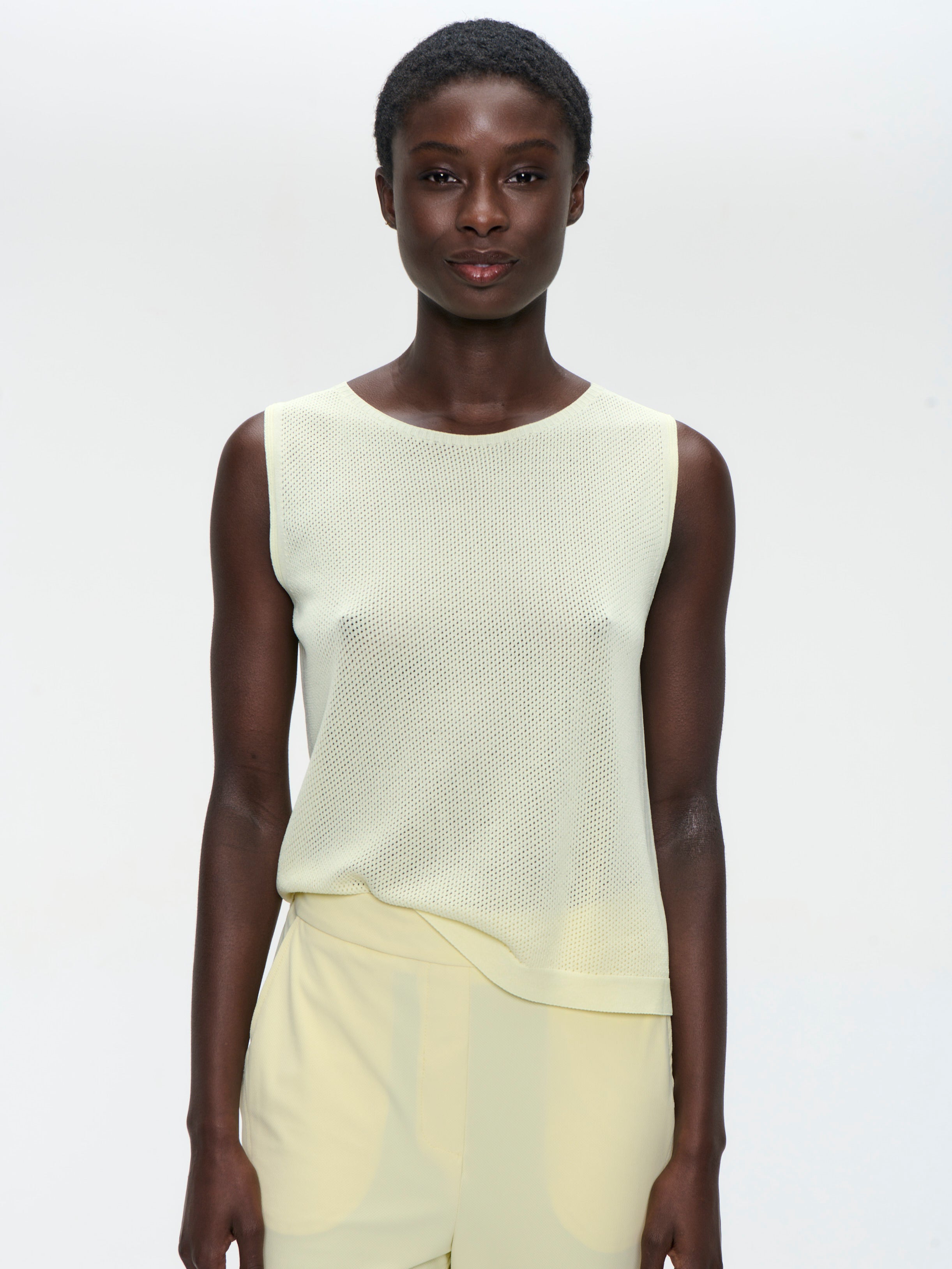 Viscose Summer Top in Yellow