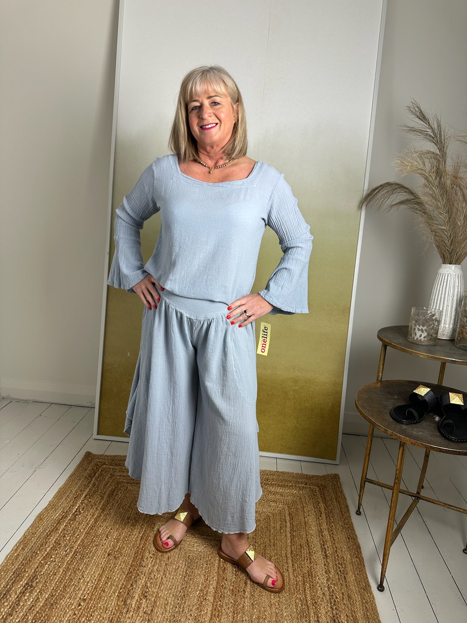 Wednesday Culottes in Dusty