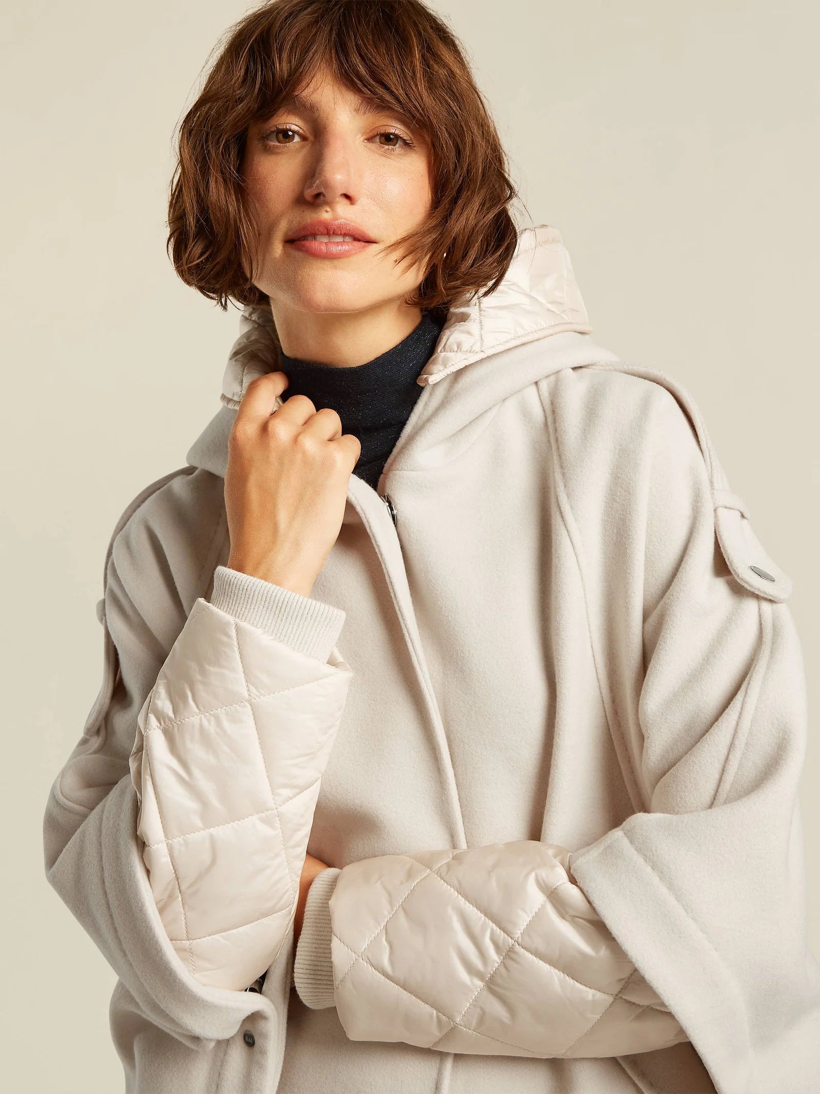 Brigit Cape Coat in Kit