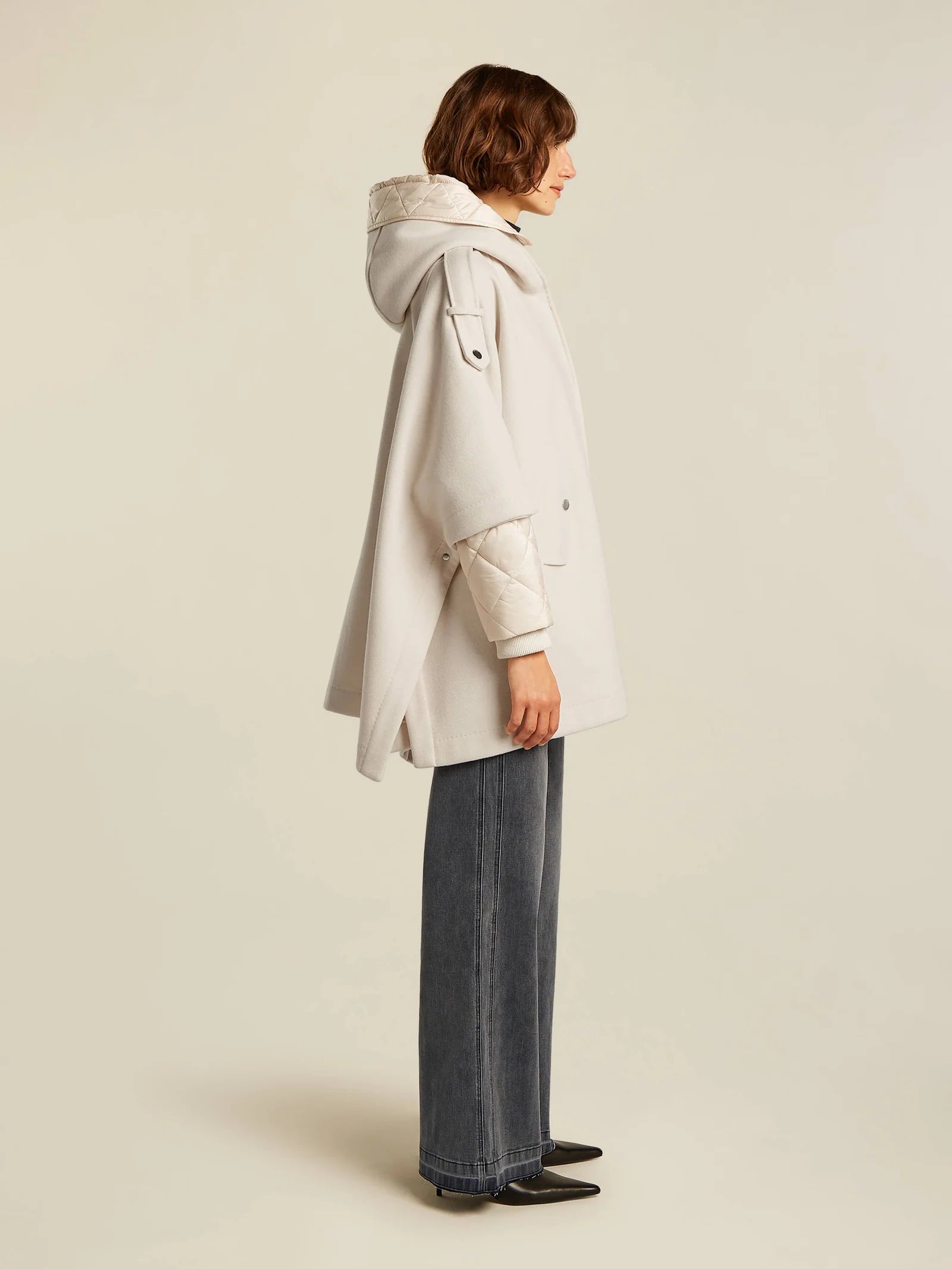 Brigit Cape Coat in Kit