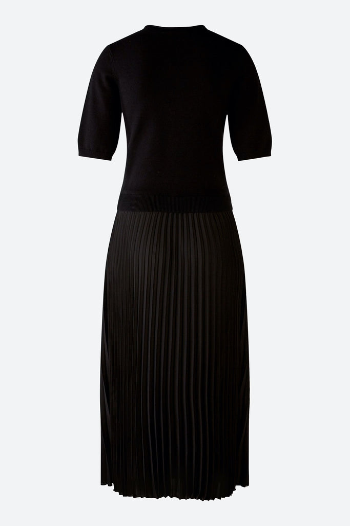 Knitted Dress Viscose in Black