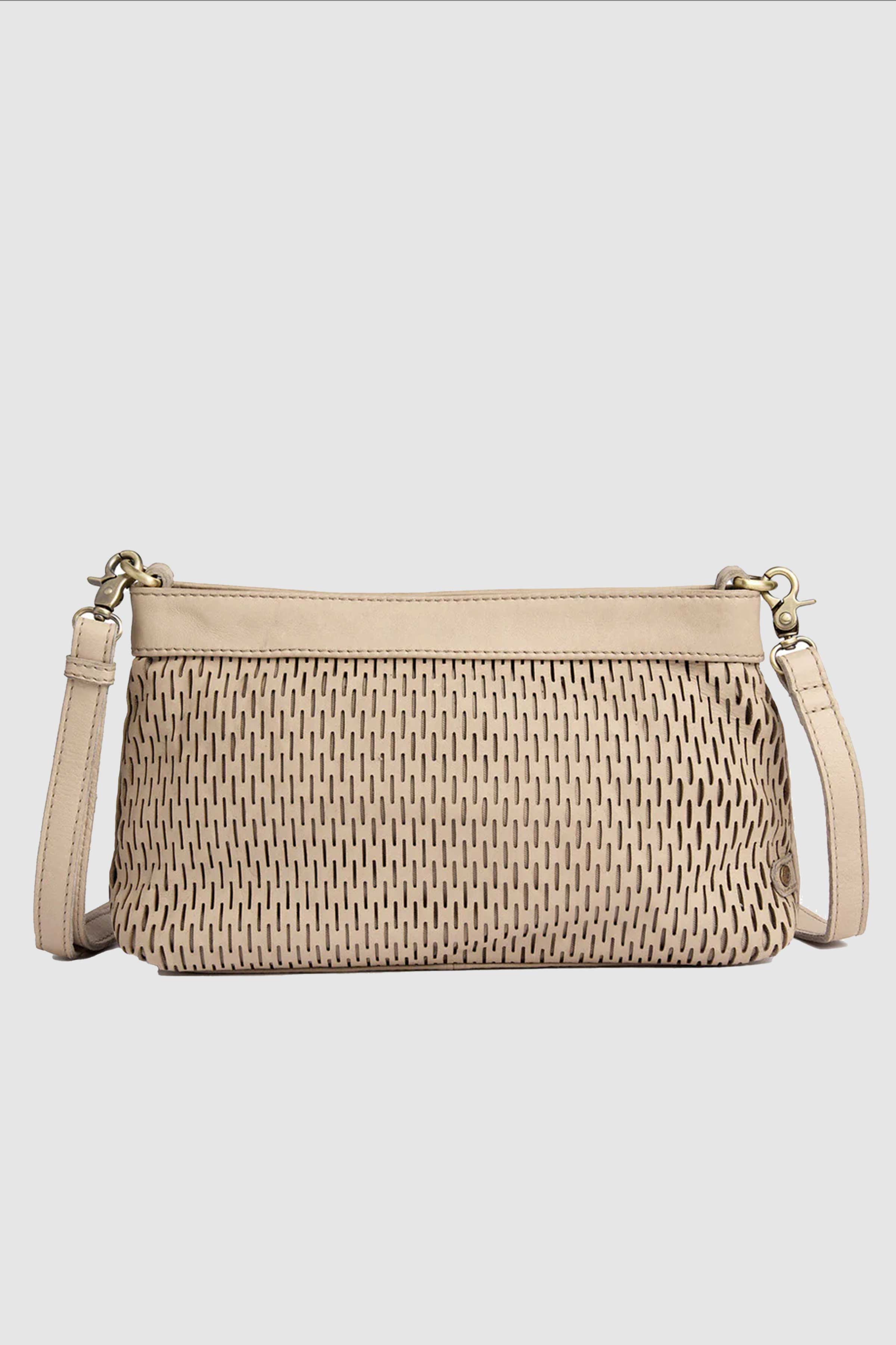 Brussels Clutch Bag in Cream