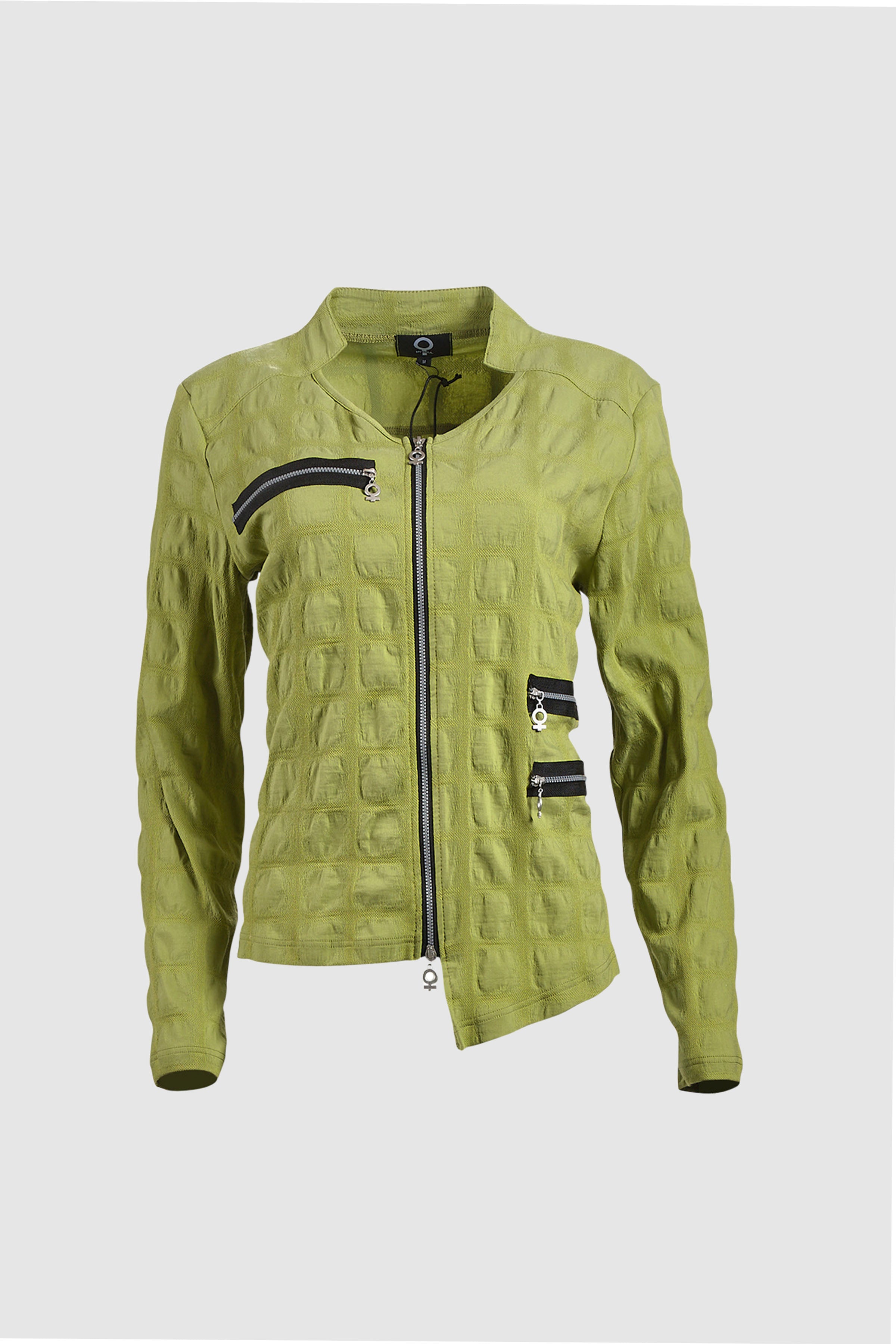 Bubble Jacket in Lime
