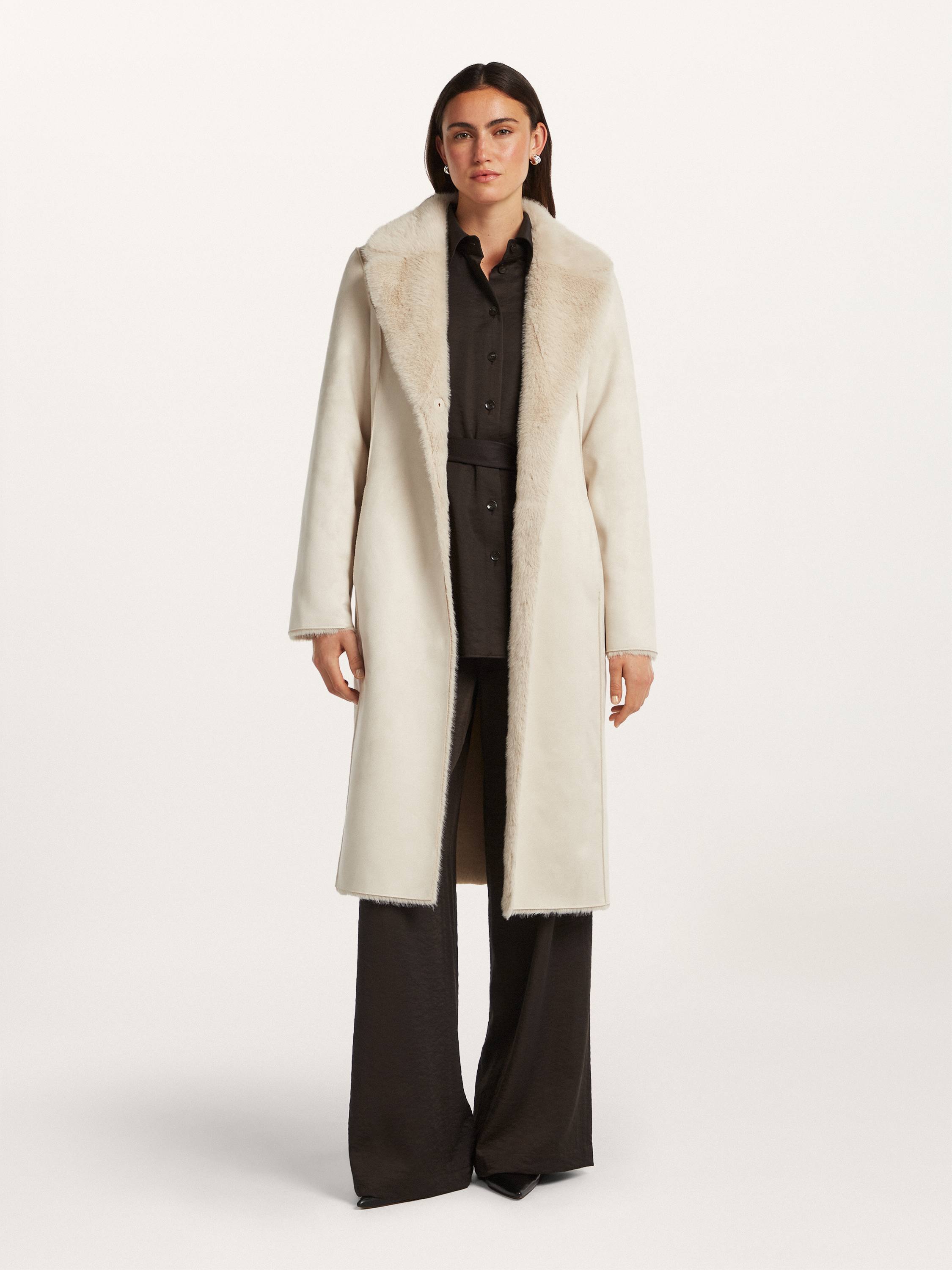 Coby Coat in Champagne