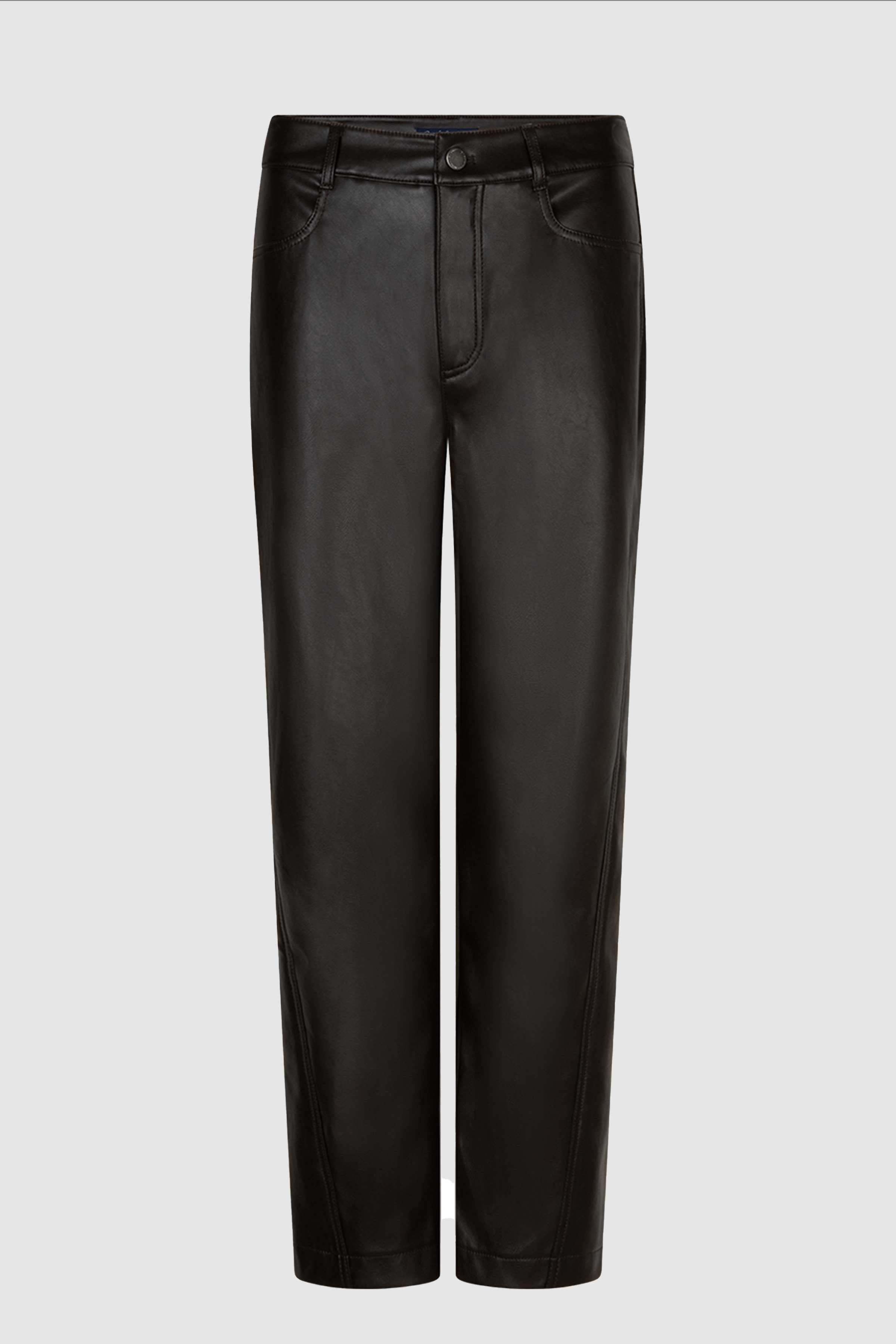 Caitlina Faux Leather in Espresso