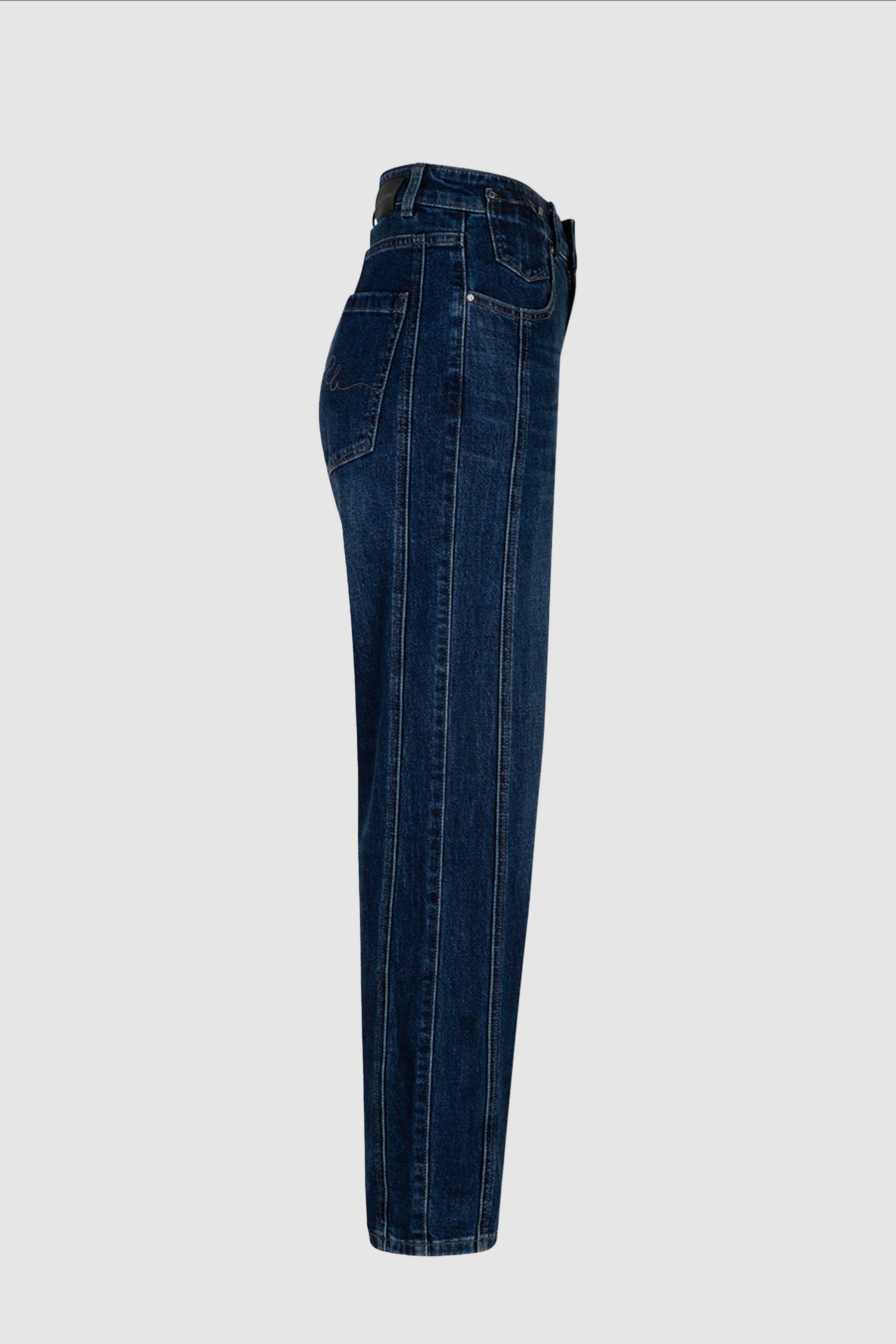 Caitlina Side Patch in Dark Stone (L29)