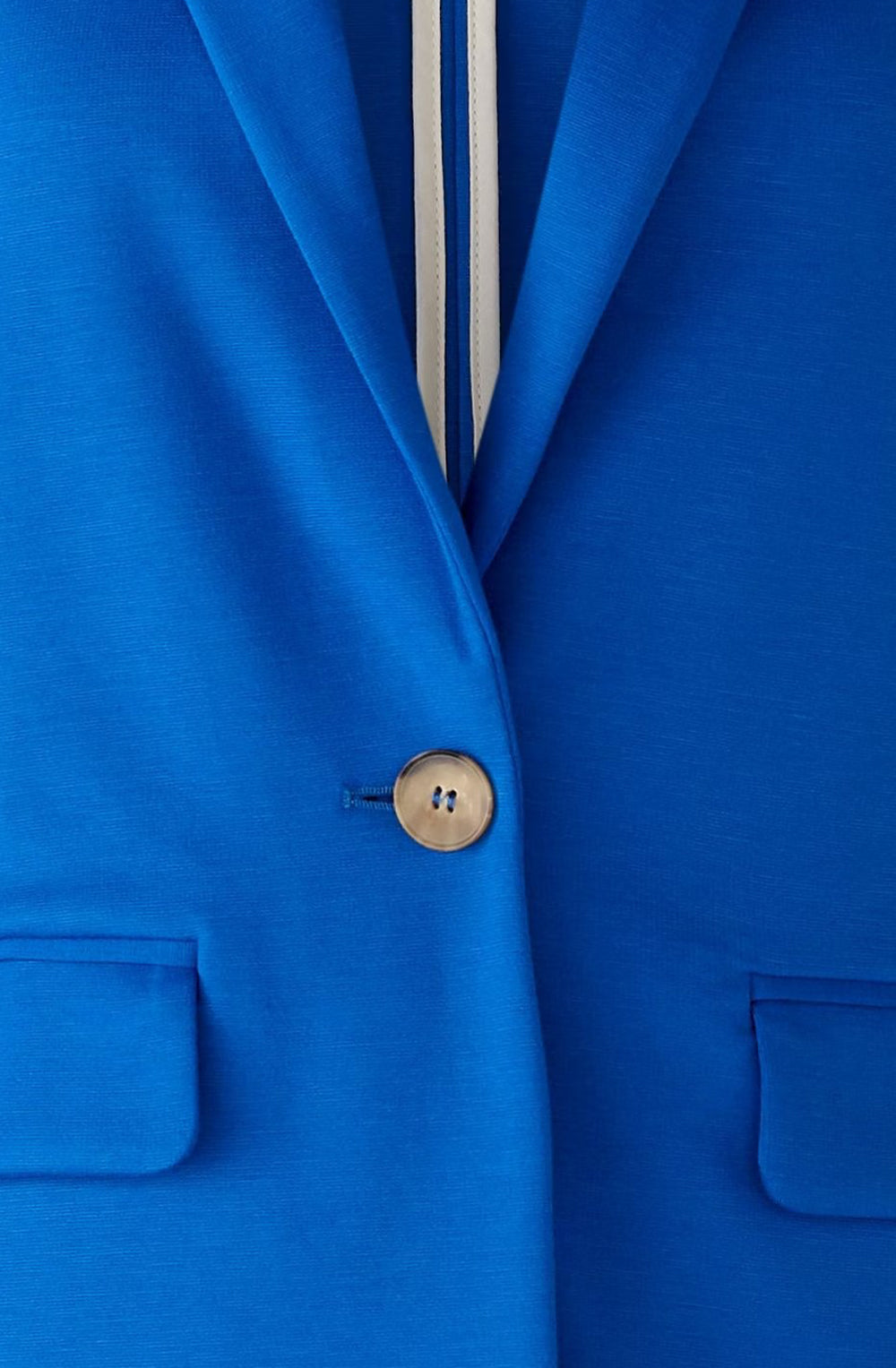 Comfortable Jersey Blazer in Nautical Blue