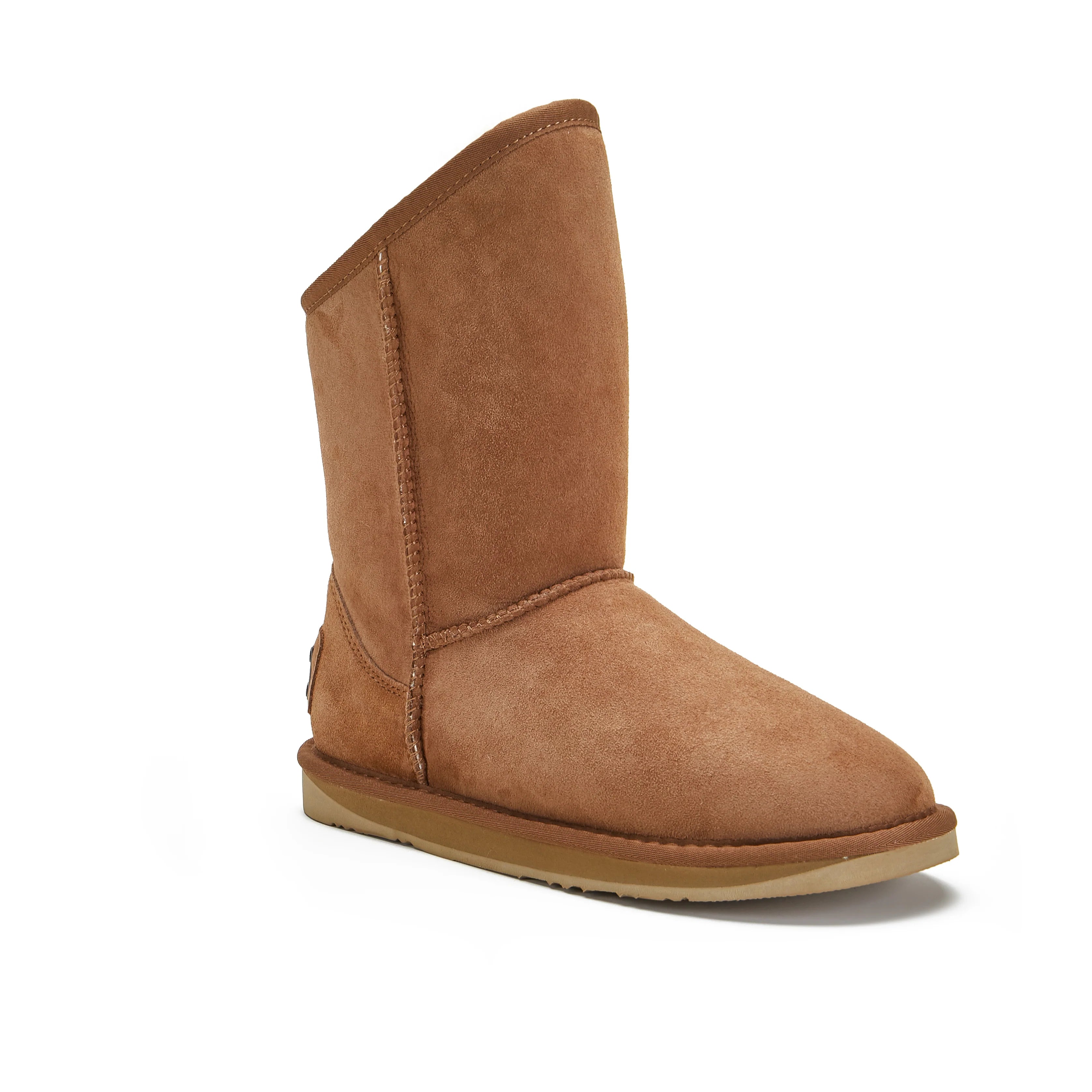 Cosy Short Boot in Chestnut