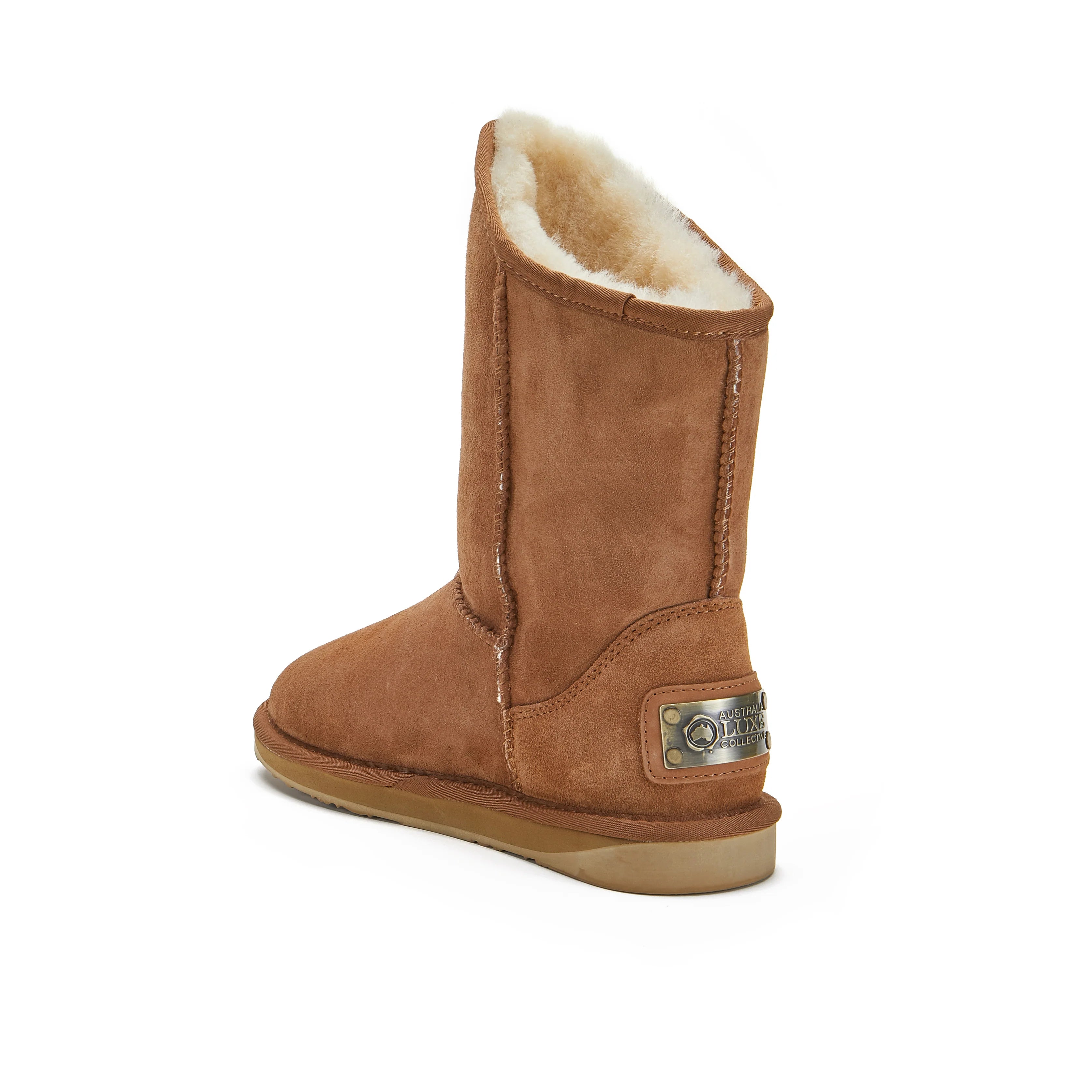 Cosy Short Boot in Chestnut