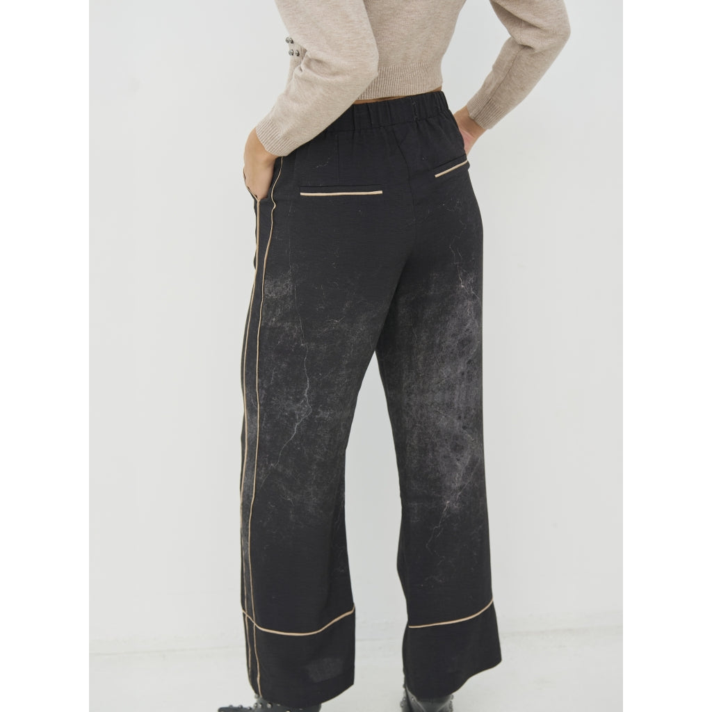 Creola Trousers in Black Mix