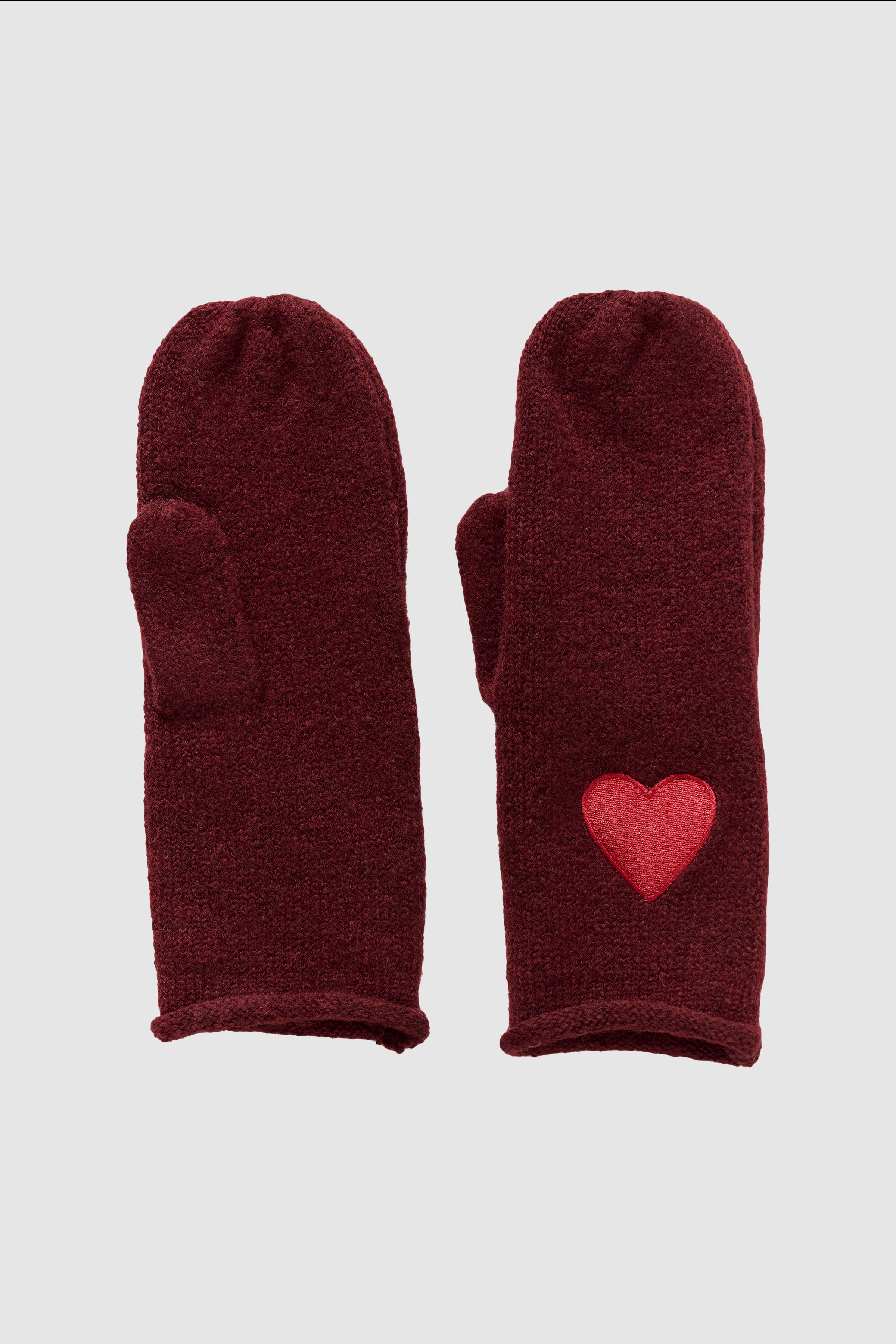 Charlot Mittens in Rio Red Melange