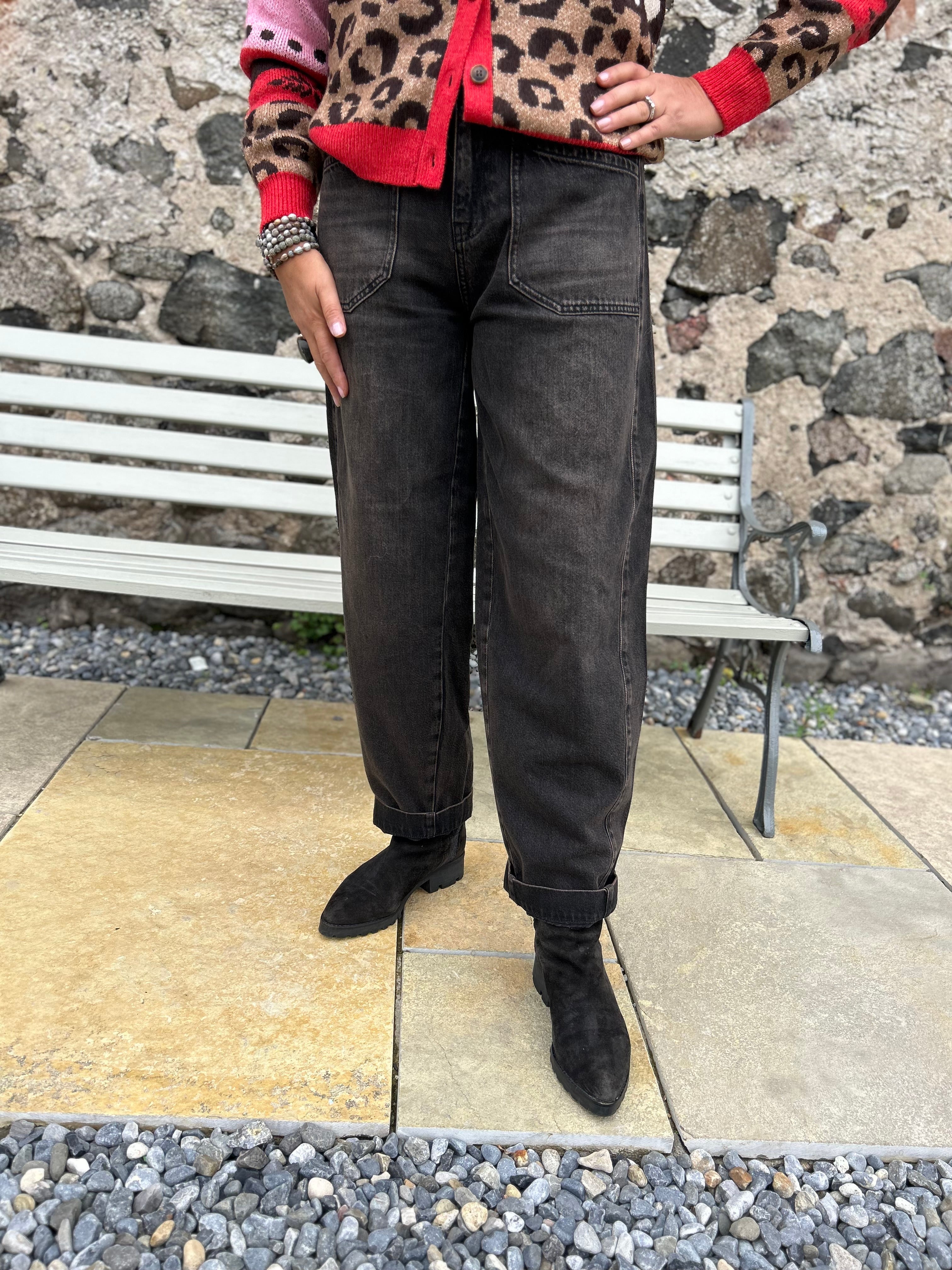 Arin Jeans in Tabac