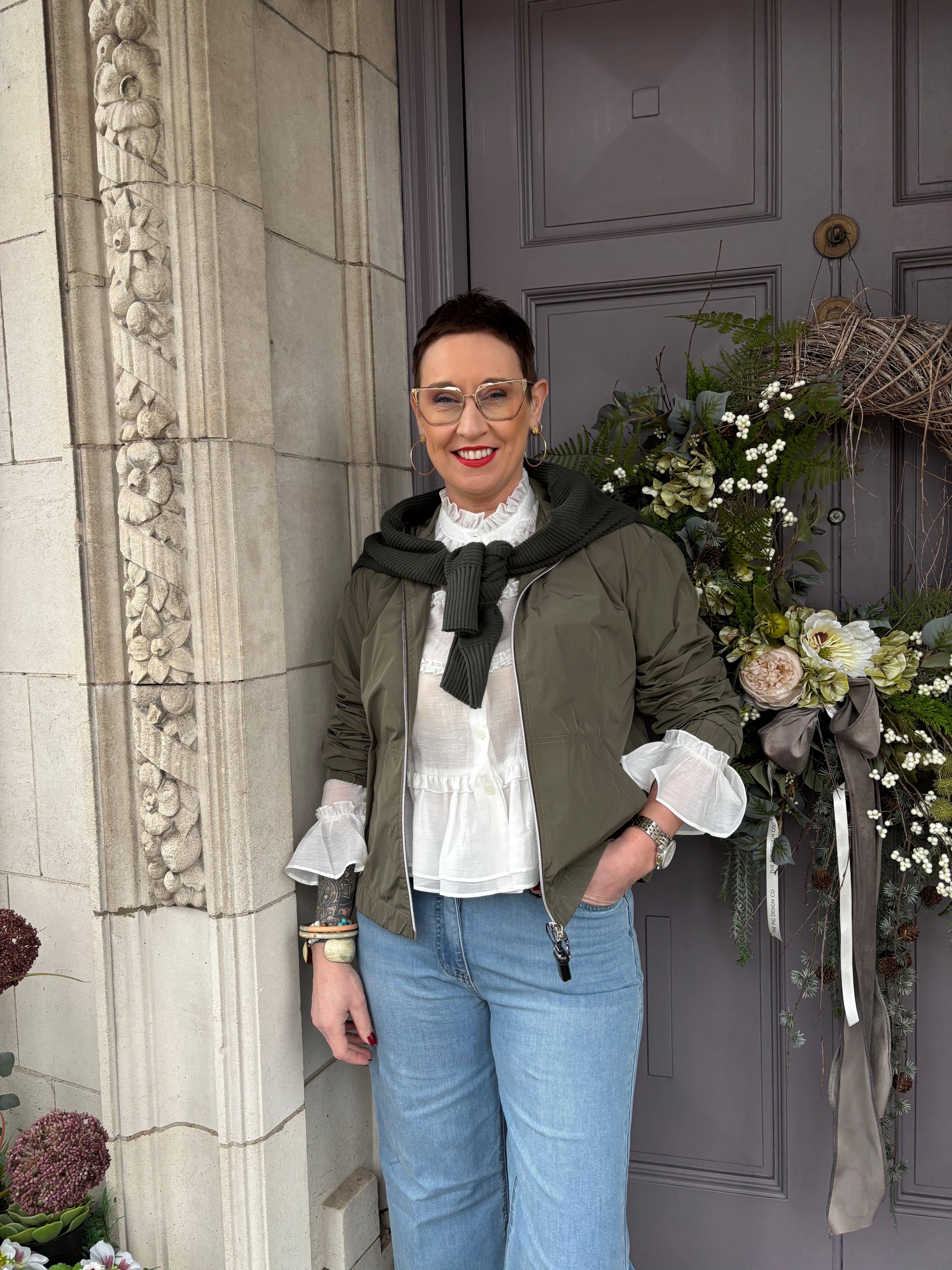 Anna Wide Leg Jean in Light Denim