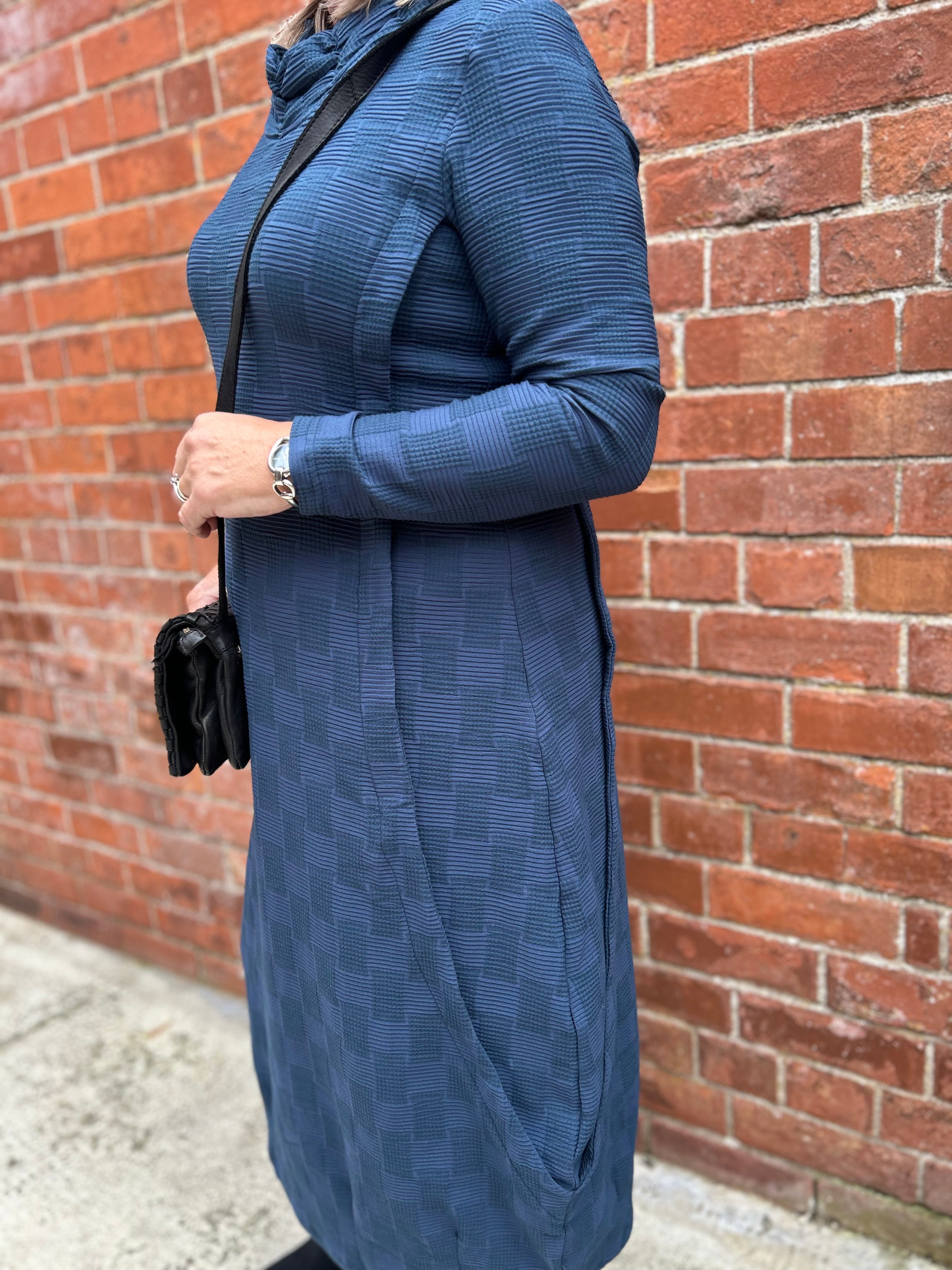 Bubble Dress in Blue