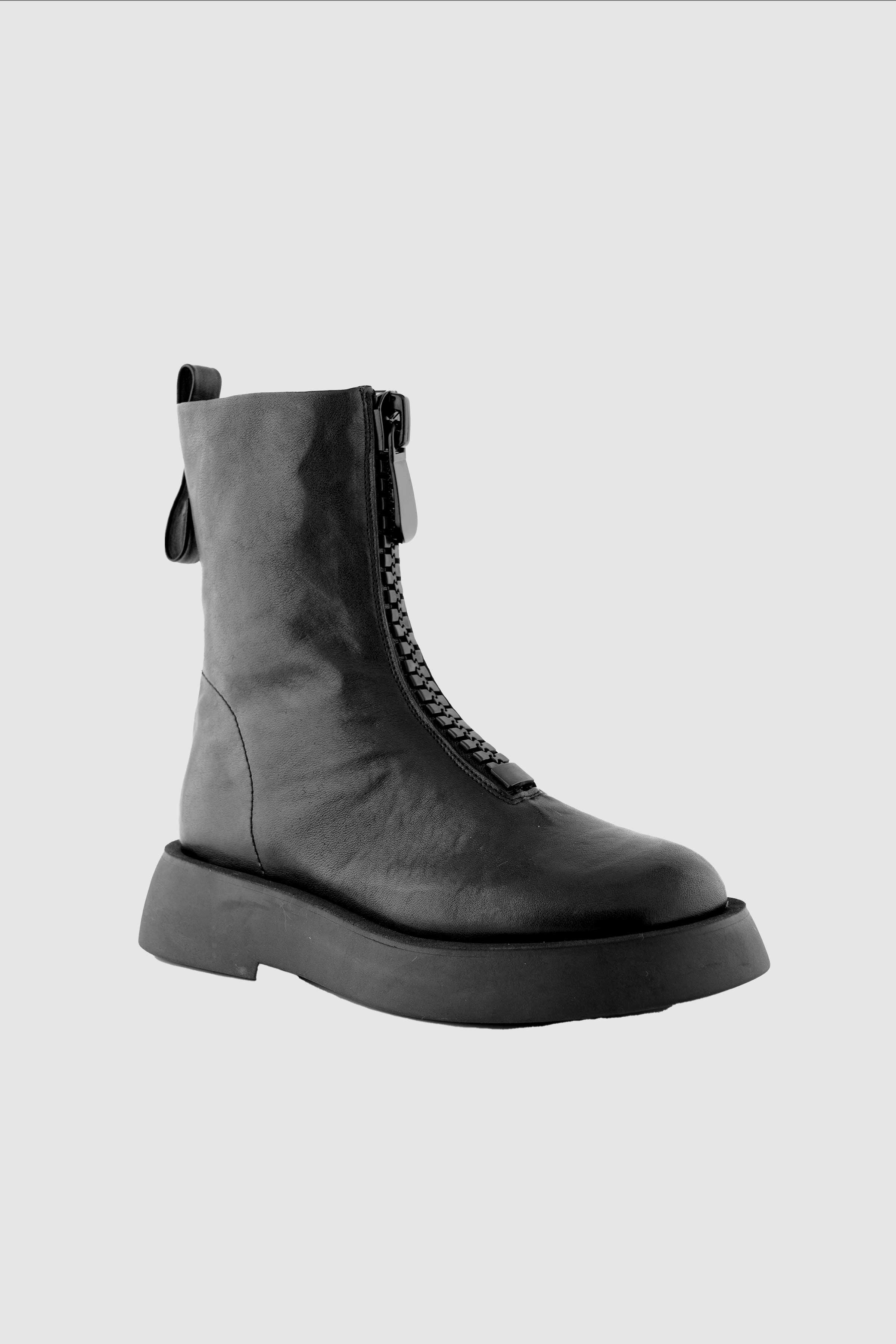 Donna Ankle Boot (Silicone 37) in Rock Nero