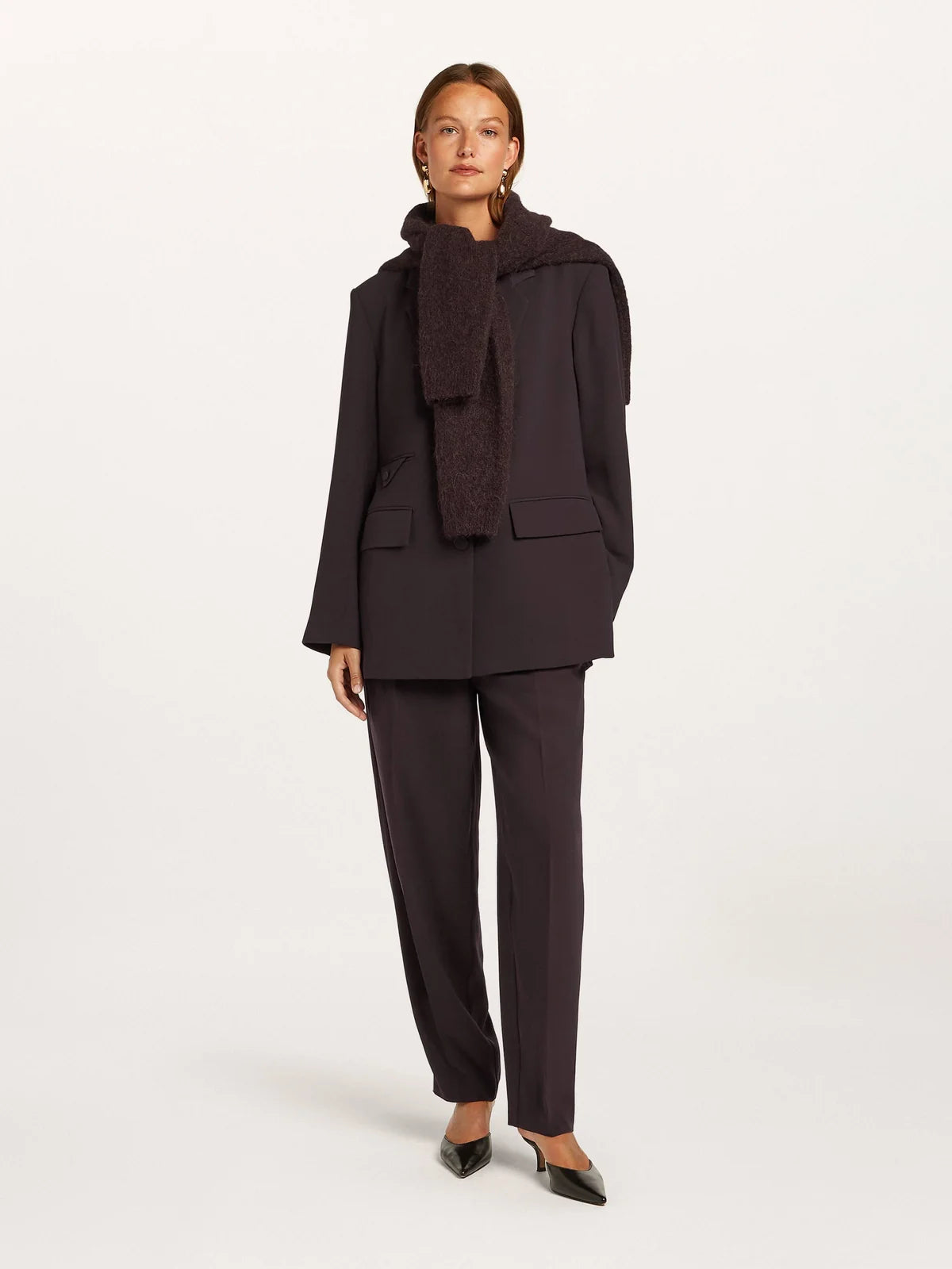 Emmy Blazer in Plum