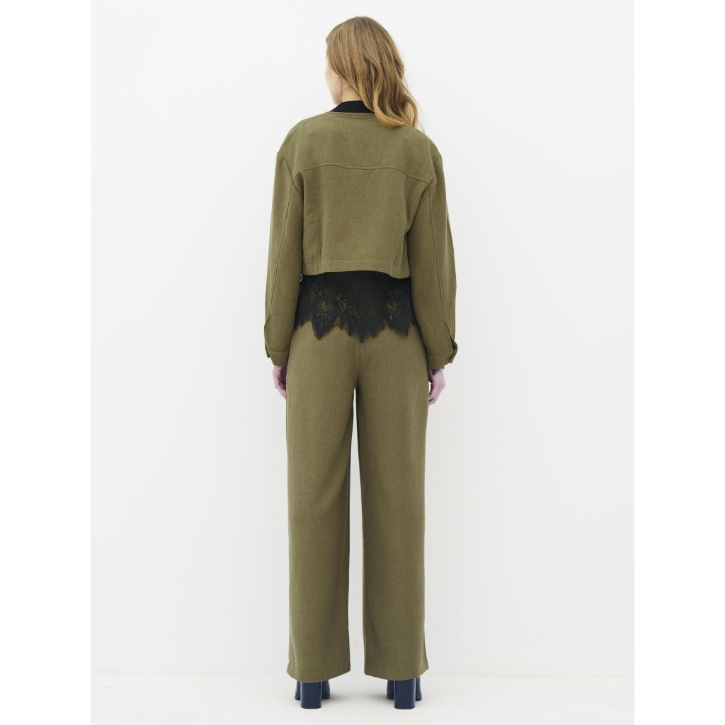 Edith Jacket in Moss