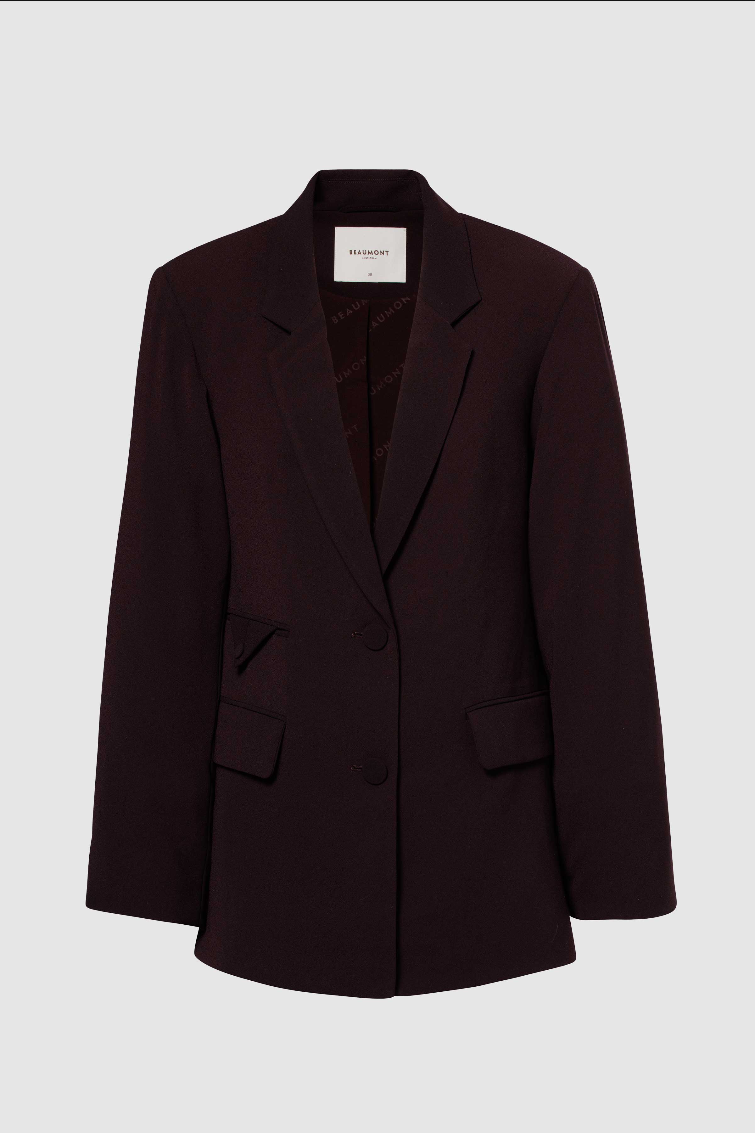Emmy Blazer in Plum