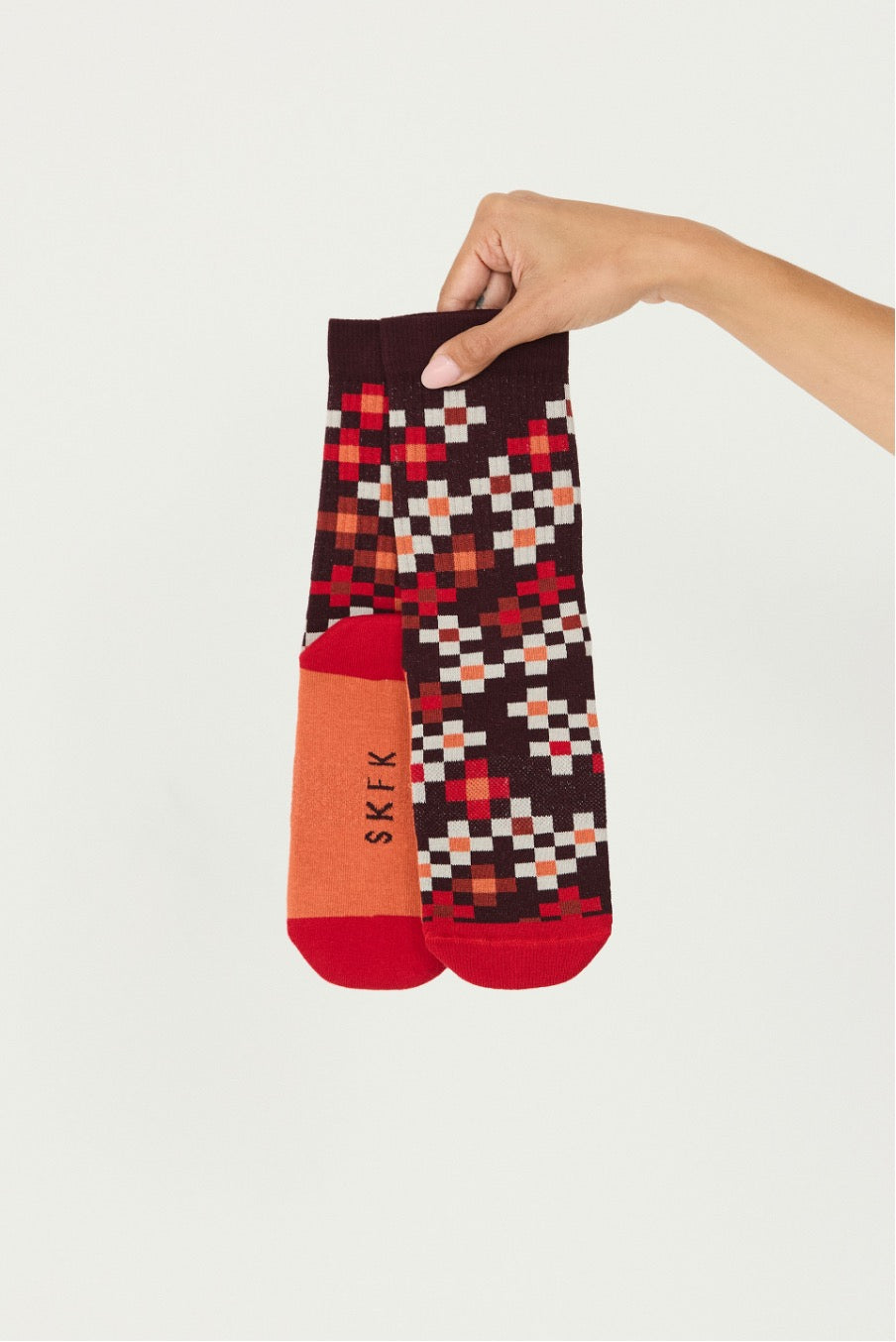 Epel Socks in Orange/Red