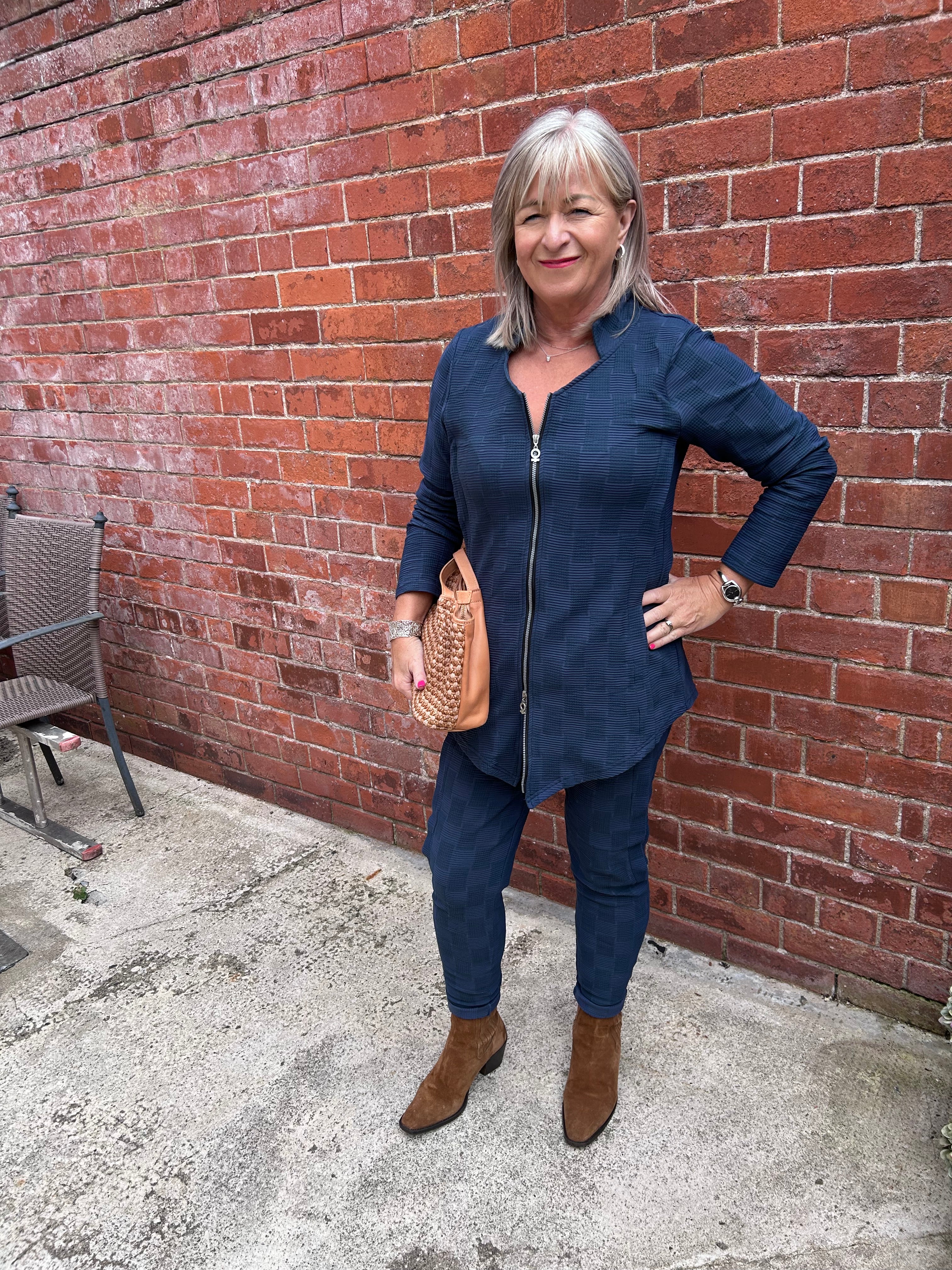 Bubble Jacket in Blue